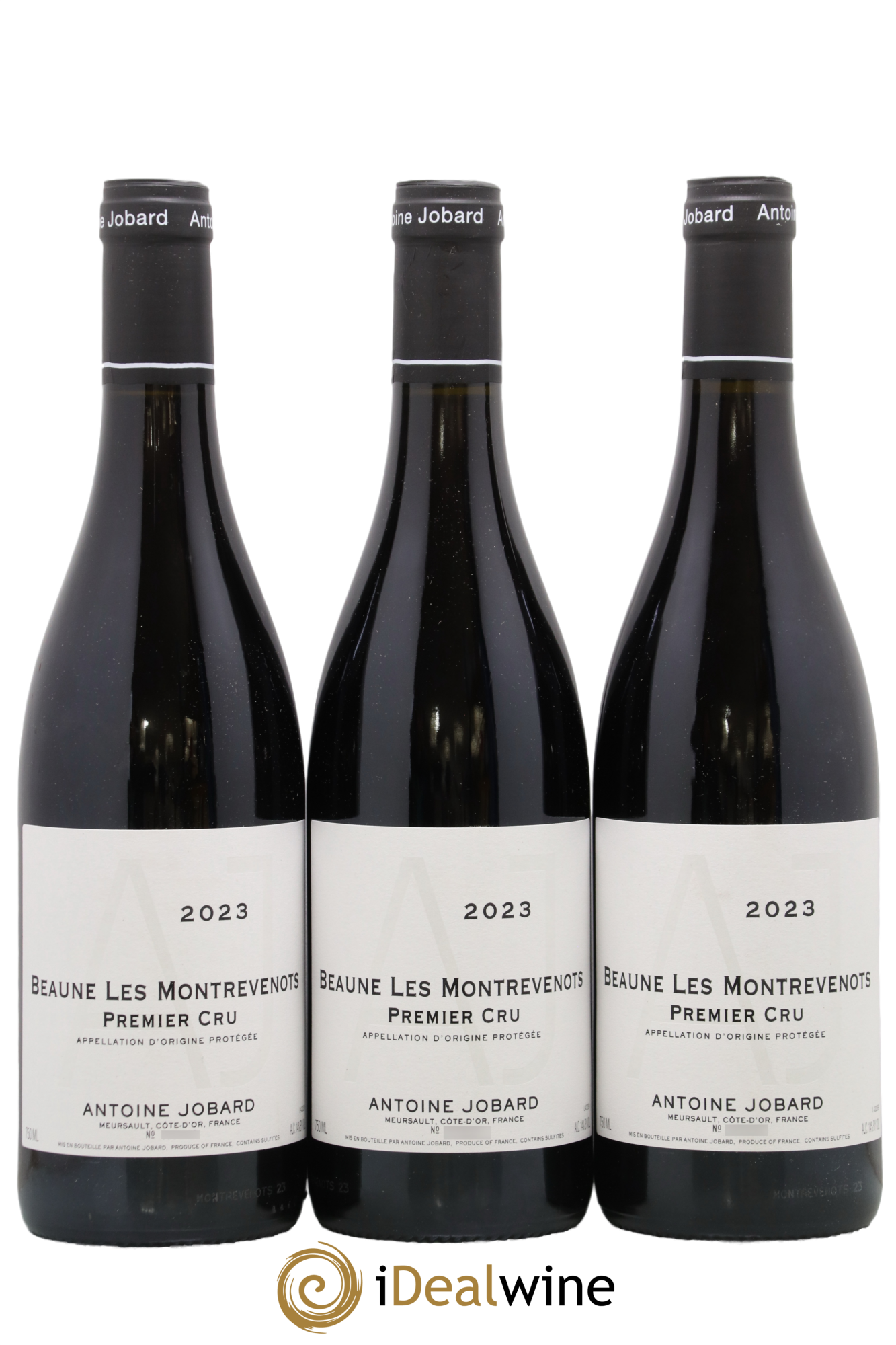 Beaune 1er Cru Les Montrevenots Antoine Jobard 2023 - Lot of 3 bottles - 0