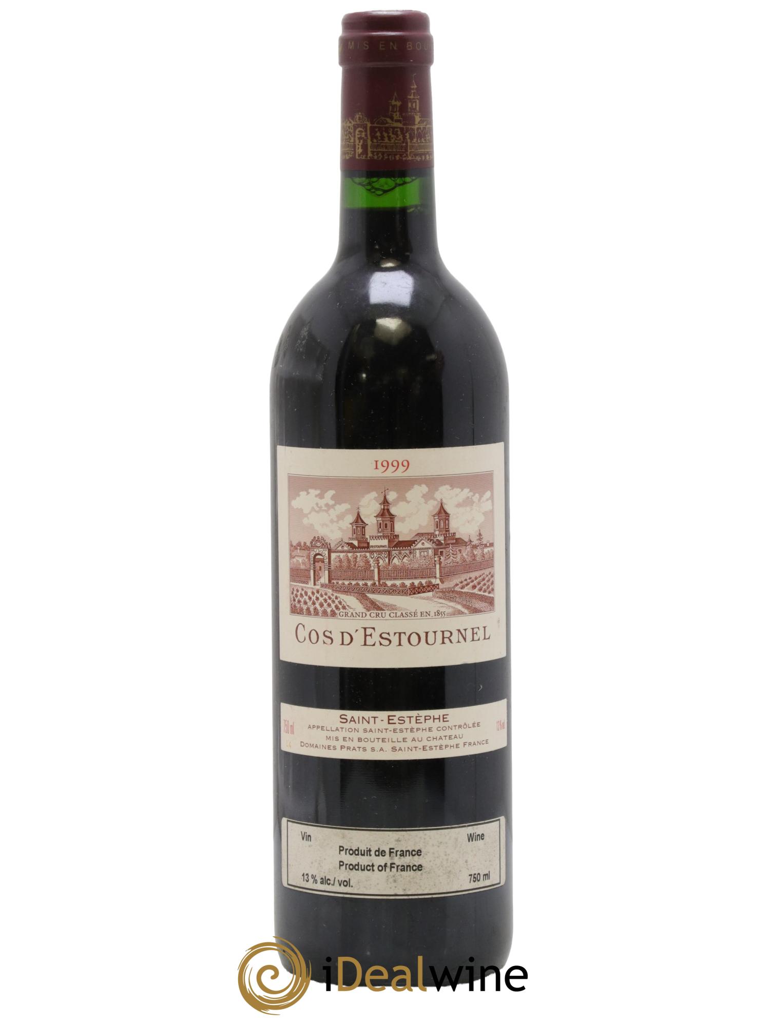 Cos d'Estournel 2ème Grand Cru Classé 1999 - Lotto di 1 bottiglia - 0
