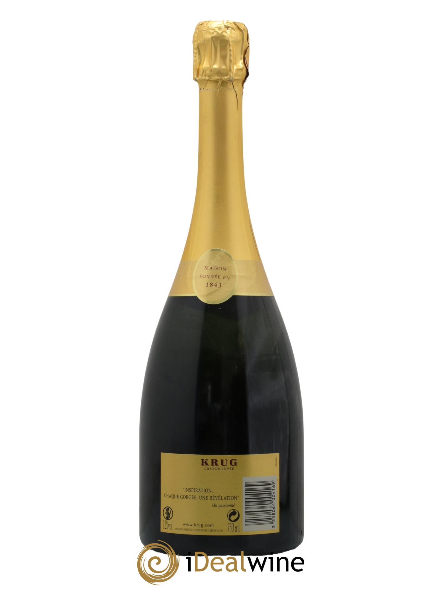 Grande Cuvée Brut Krug - Lot de 1 bouteille - 1