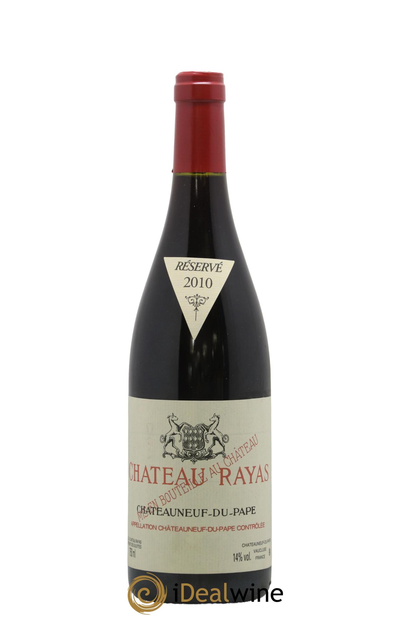 Châteauneuf-du-Pape Château Rayas Emmanuel Reynaud 2010 - Lot de 1 bouteille - 0