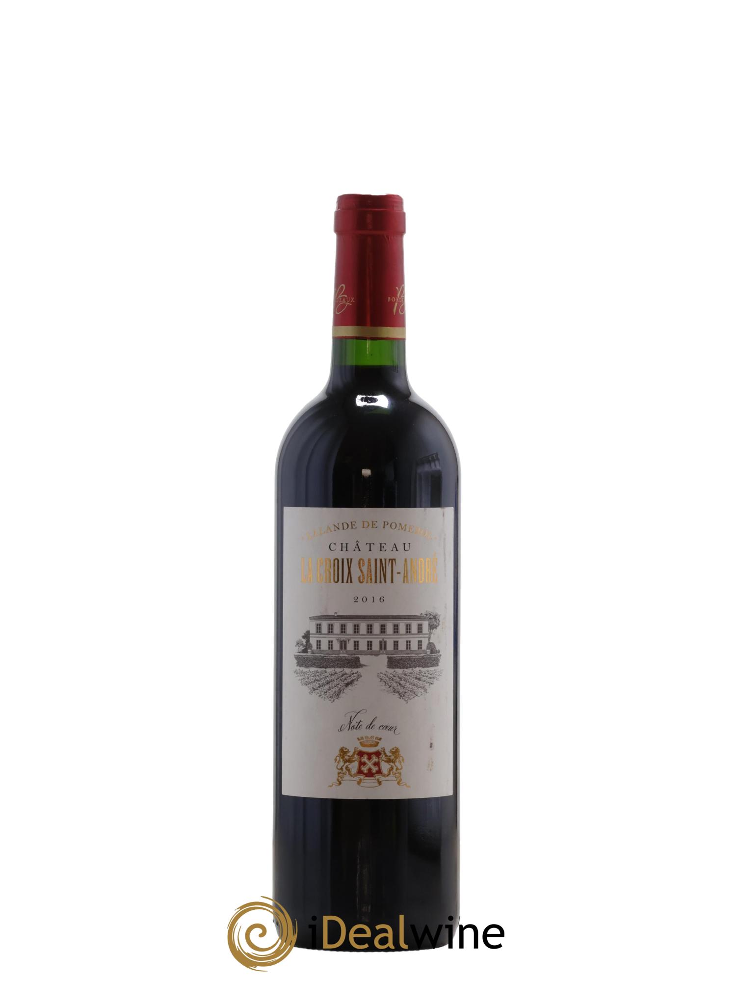 Château La Croix Saint André 2016 - Lot de 1 bouteille - 0