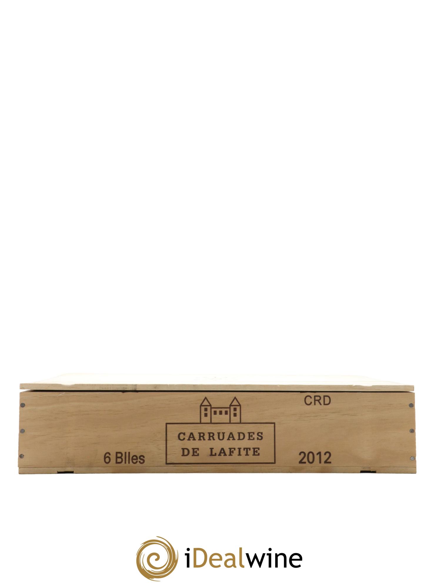 Carruades de Lafite Rothschild Second Vin 2012 - Lotto di 6 bottiglie - 1