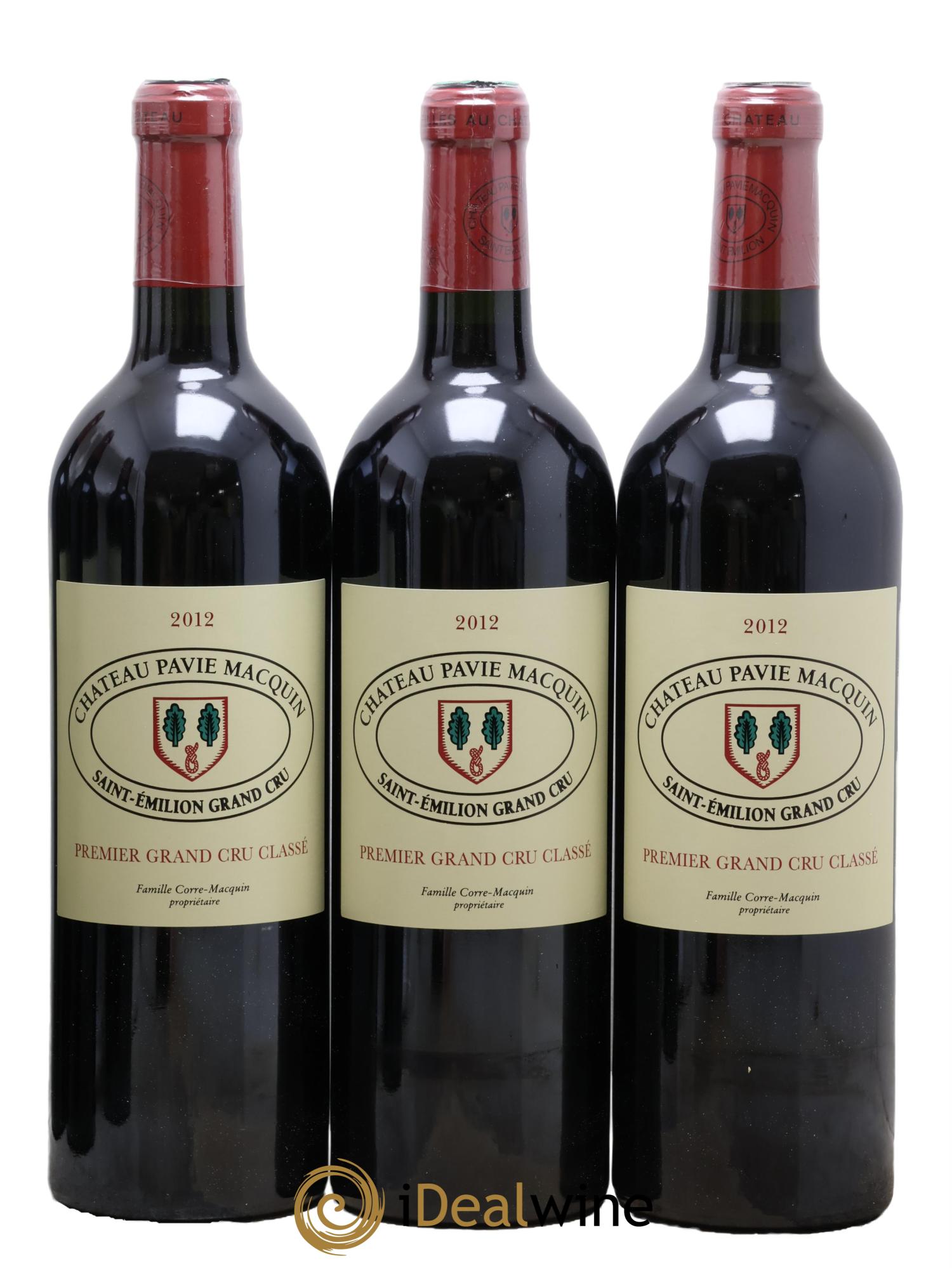 Château Pavie Macquin 1er Grand Cru Classé B  2012 - Lotto di 6 bottiglie - 1
