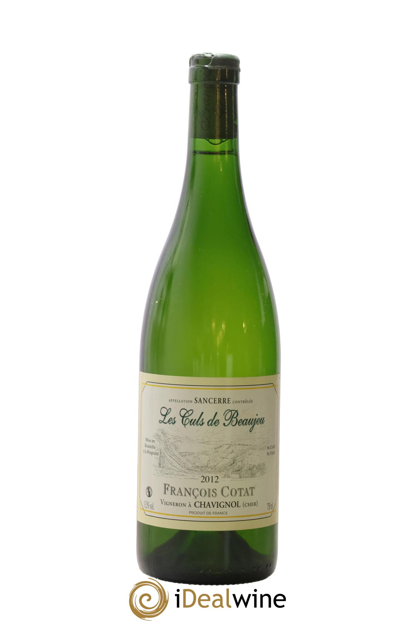 Sancerre Les Culs de Beaujeu François Cotat 2012 - Lot of 1 bottle - 0