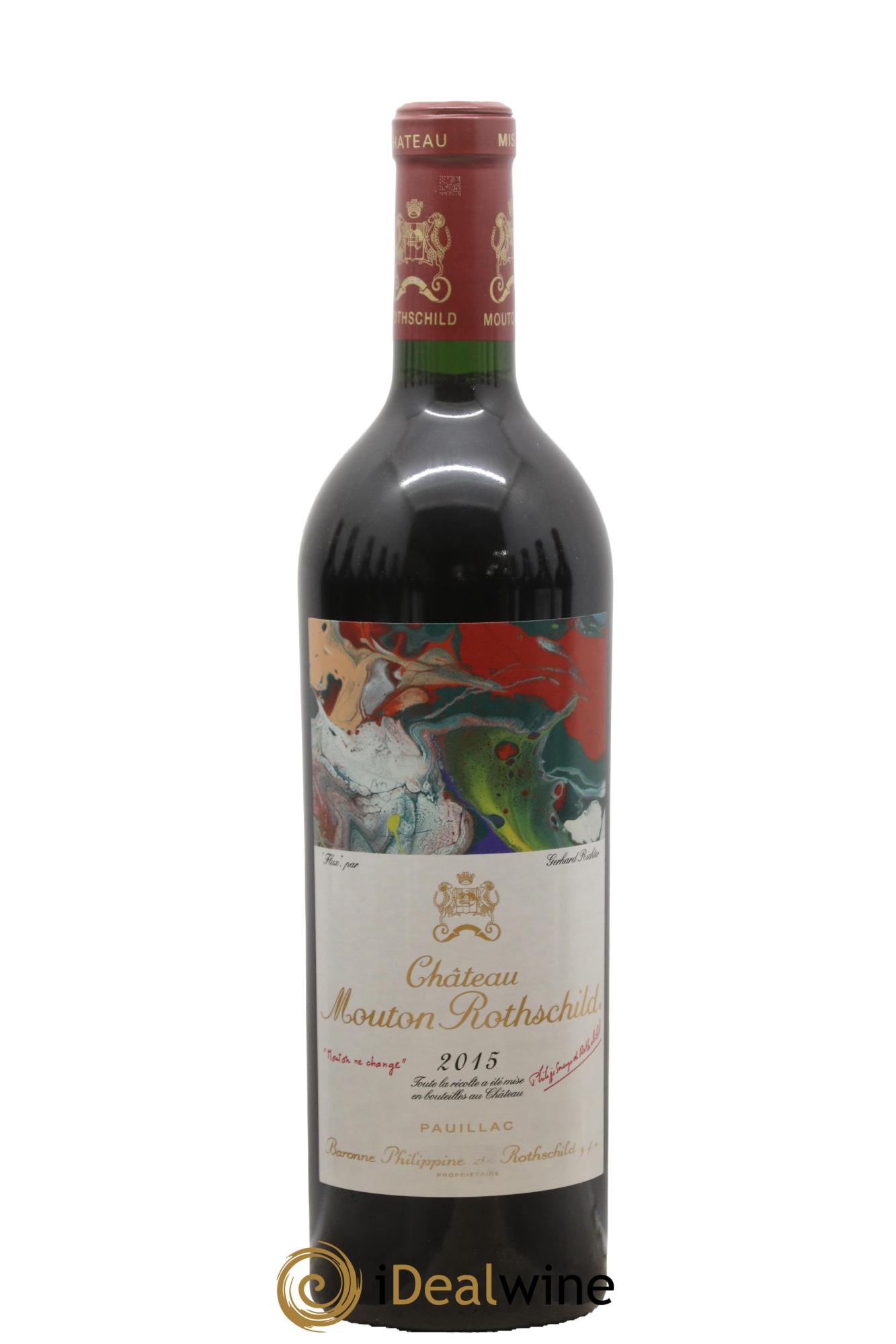 Château Mouton Rothschild 1er Grand Cru Classé 2015 - Lot of 1 bottle - 0