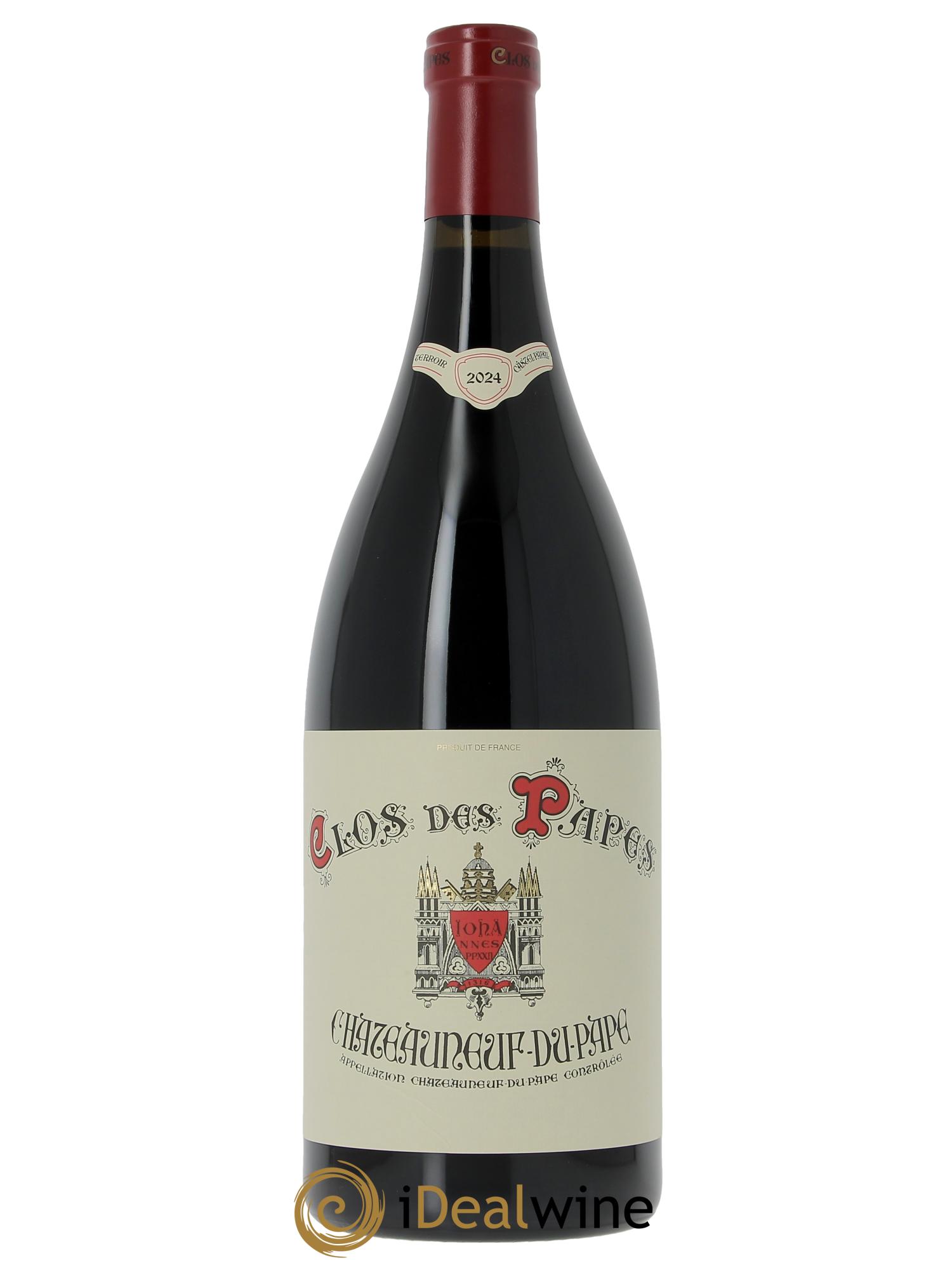 Châteauneuf-du-Pape Clos des Papes - Paul Avril 2024 - Lot de 1 double magnum - 1