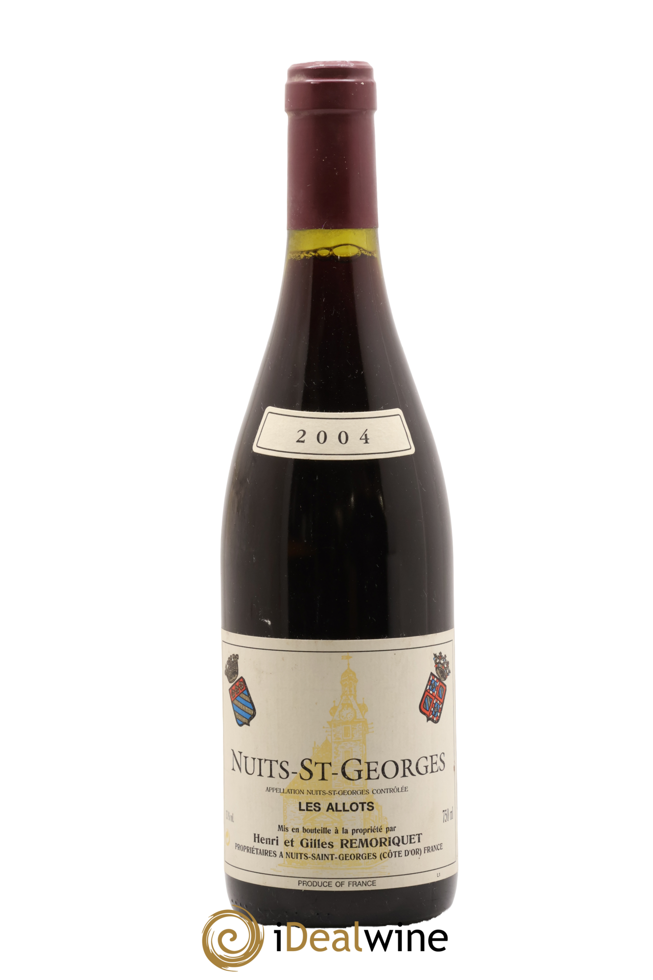 Nuits-Saint-Georges Les Allots Gilles Remoriquet 2004 - Lot of 1 bottle - 0