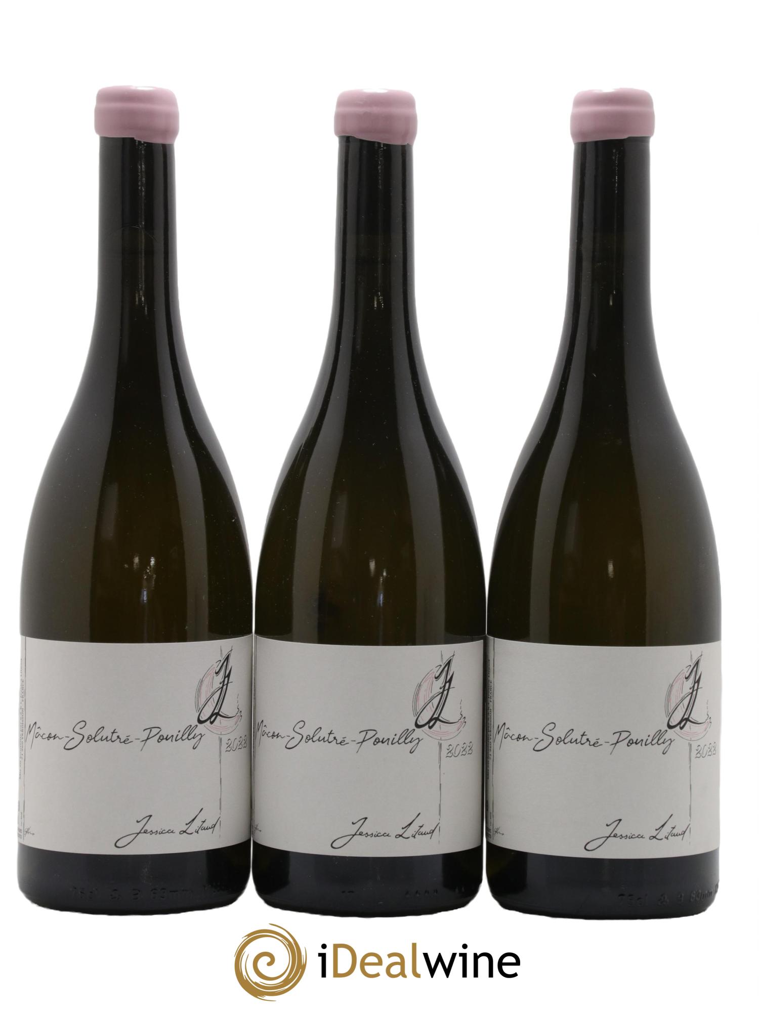 Bourgogne Macon Solutre Pouilly Domaine Jessica Litaud 2022 - Lot de 3 bouteilles - 0