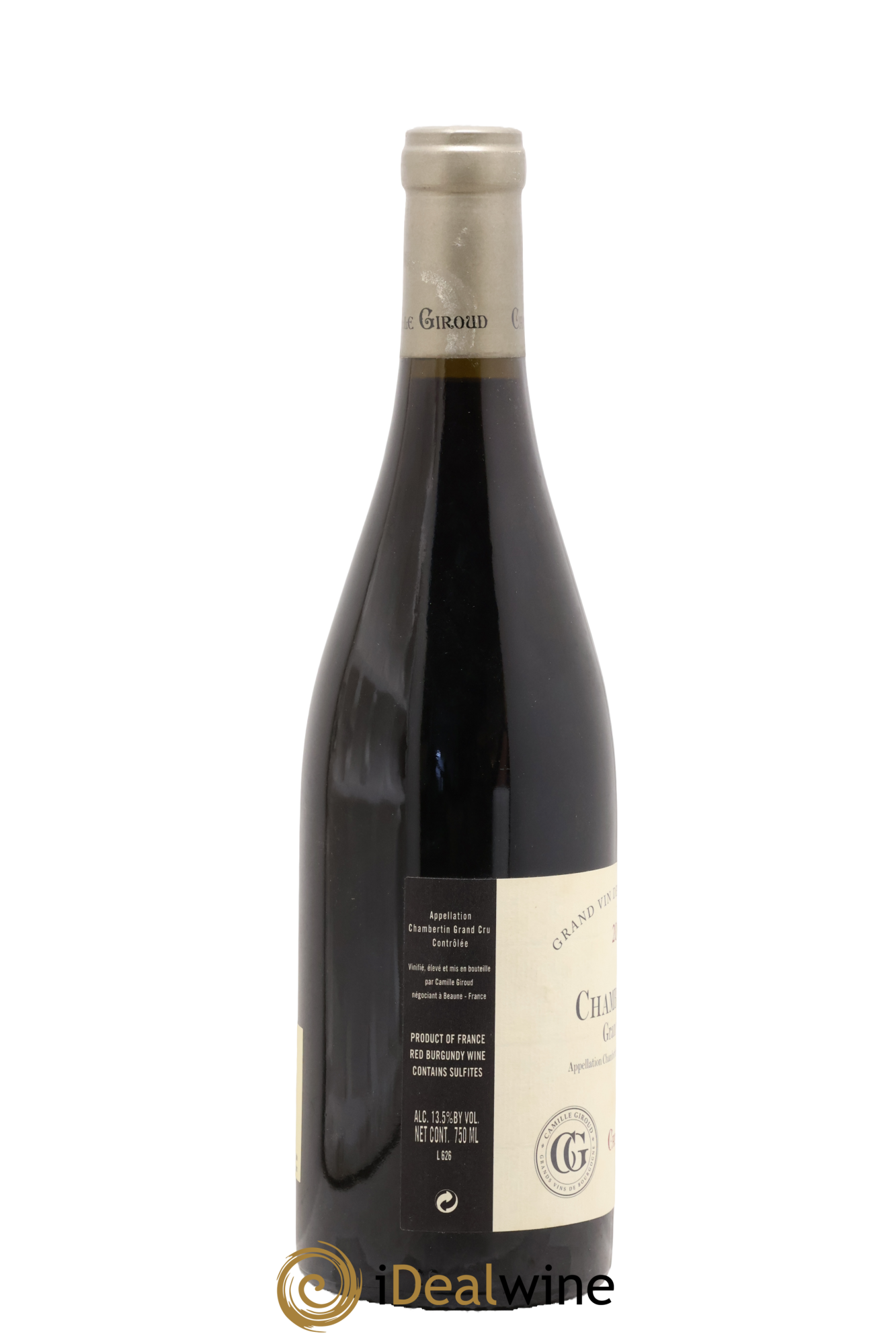 Chambertin Grand Cru Camille Giroud (Domaine) 2007 - Lot of 1 bottle - 1