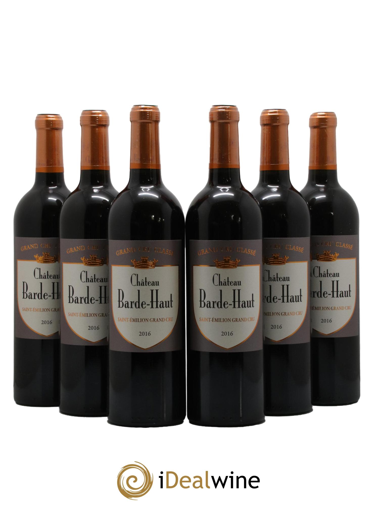 Château Barde Haut Grand Cru Classé 2016 - Lot de 6 bouteilles - 0