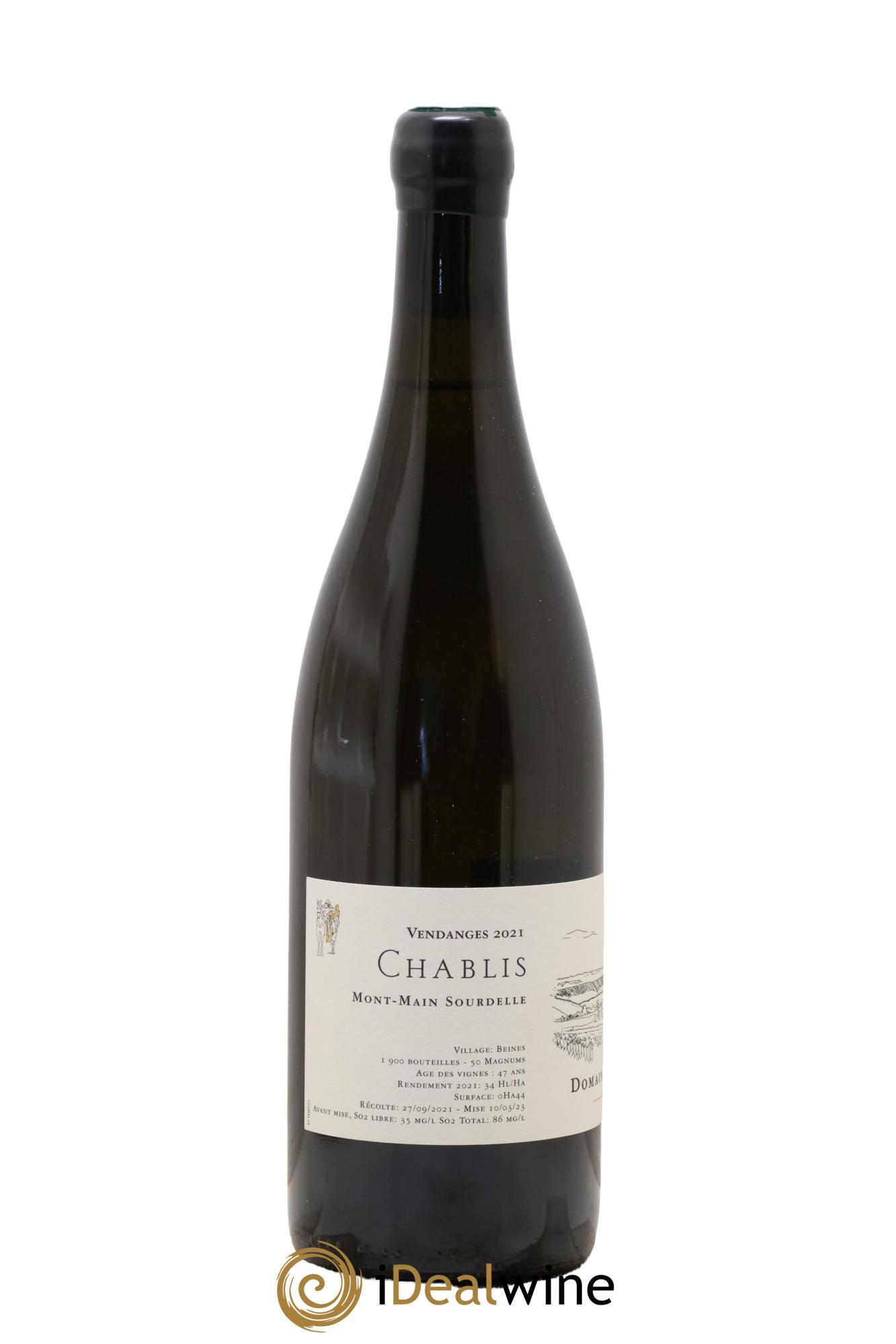 Chablis Mont Main Sourdelle Jean Dauvissat Pere Et Fils 2021 - Lotto di 1 bottiglia - 1