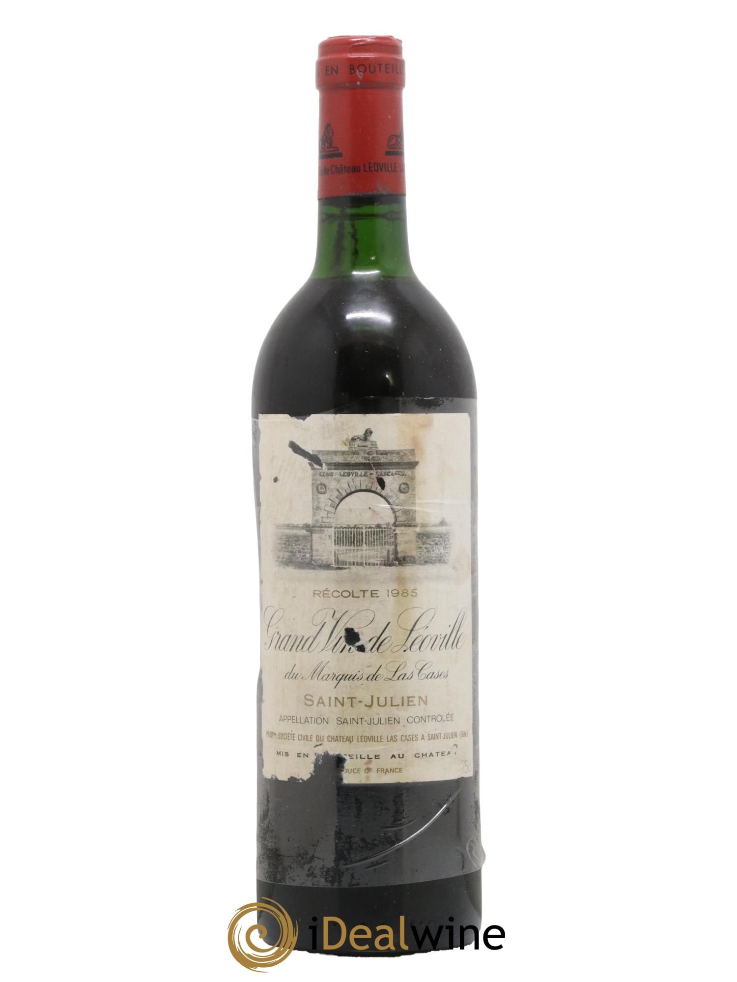 Château Léoville Las Cases 2ème Grand Cru Classé 1985 - Lot de 1 bouteille - 0