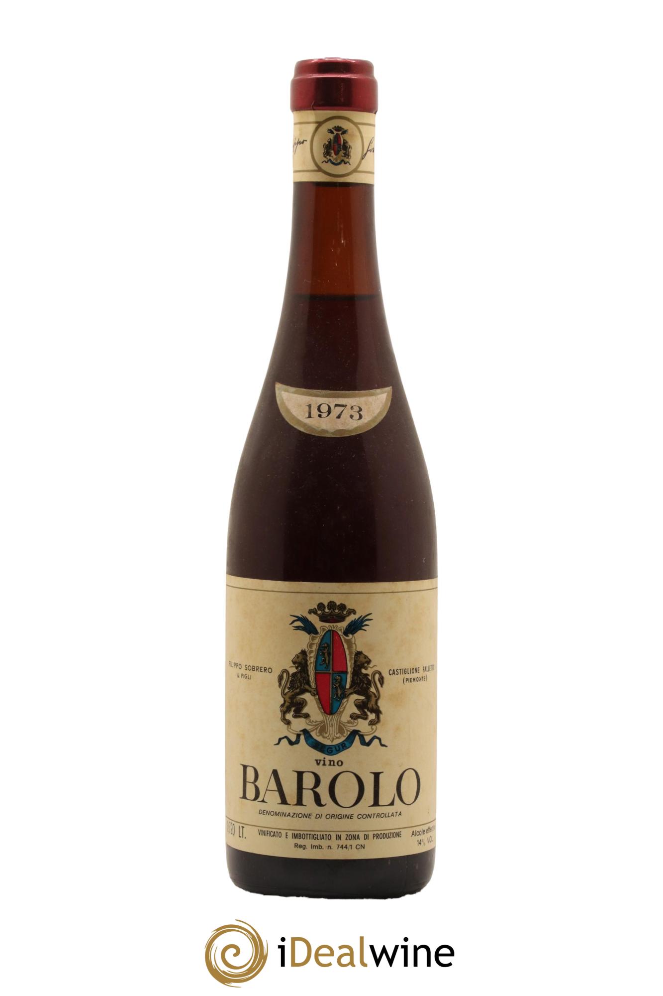Barolo Filippo Sobrero 1973 - Lot de 1 bouteille - 0