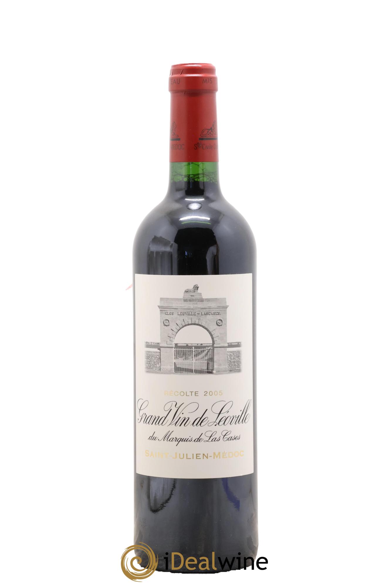 Château Léoville Las Cases 2ème Grand Cru Classé 2005 - Posten von 1 Flasche - 0