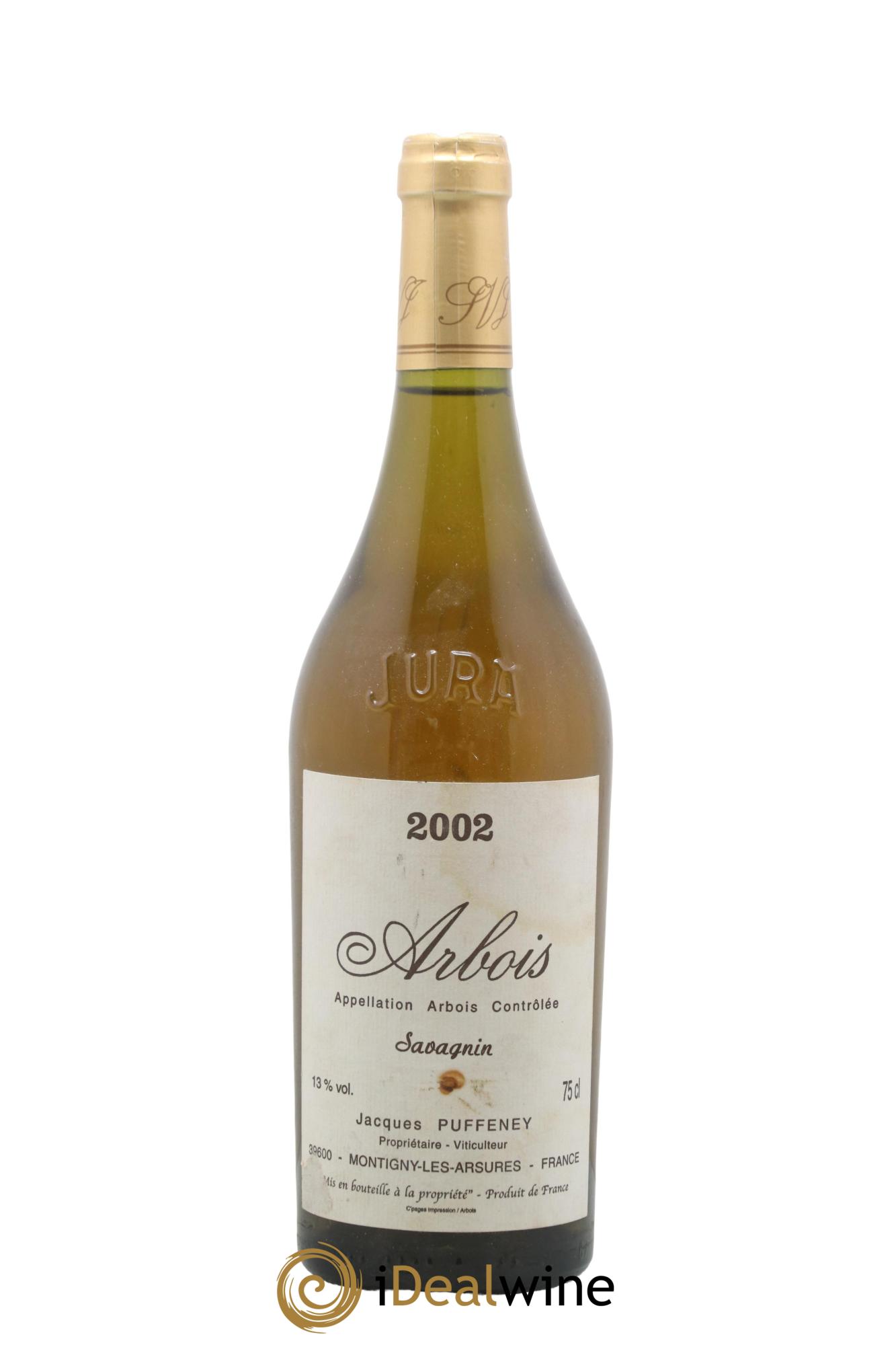 Arbois Savagnin Jacques Puffeney 2002 - Lotto di 1 bottiglia - 0