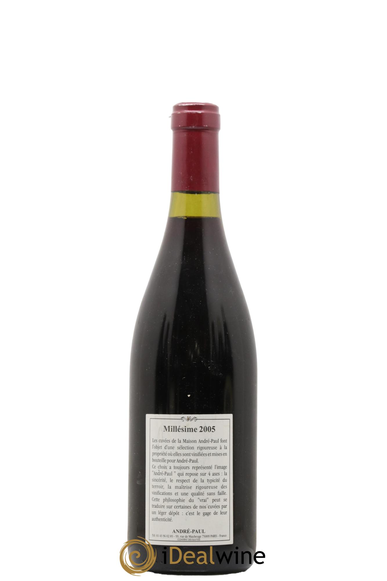 Vosne-Romanée 1er Cru Au Dessus des Malconsorts Gilles Remoriquet 2005 - Lotto di 1 bottiglia - 1
