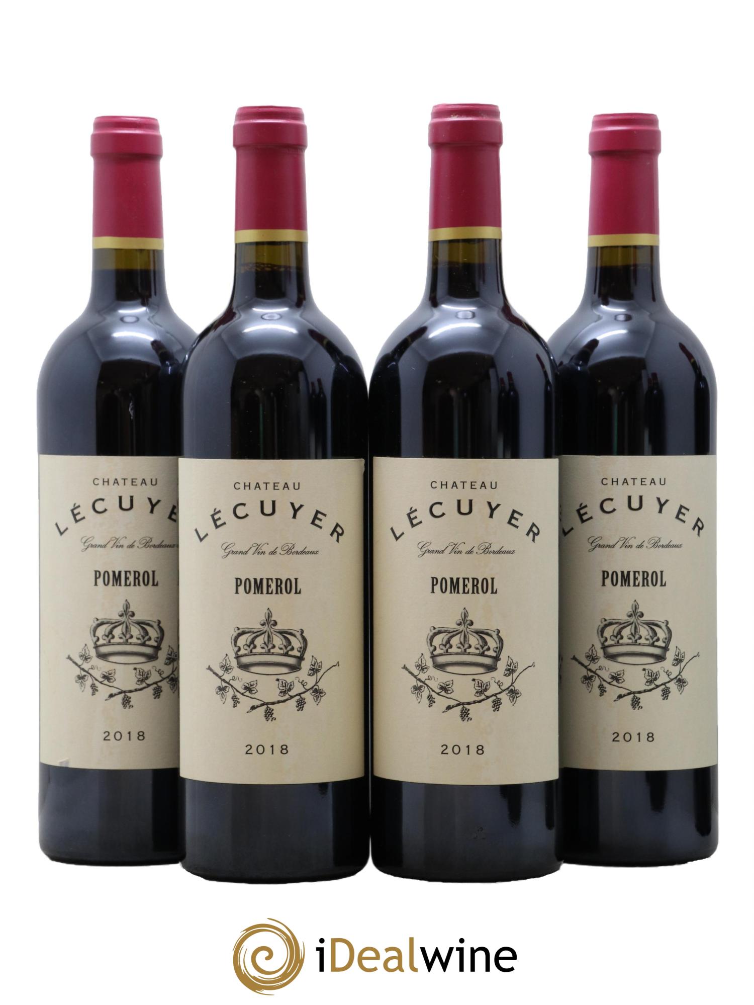 Pomerol Chateau Lécuyer 2018 - Lot de 4 bouteilles - 0