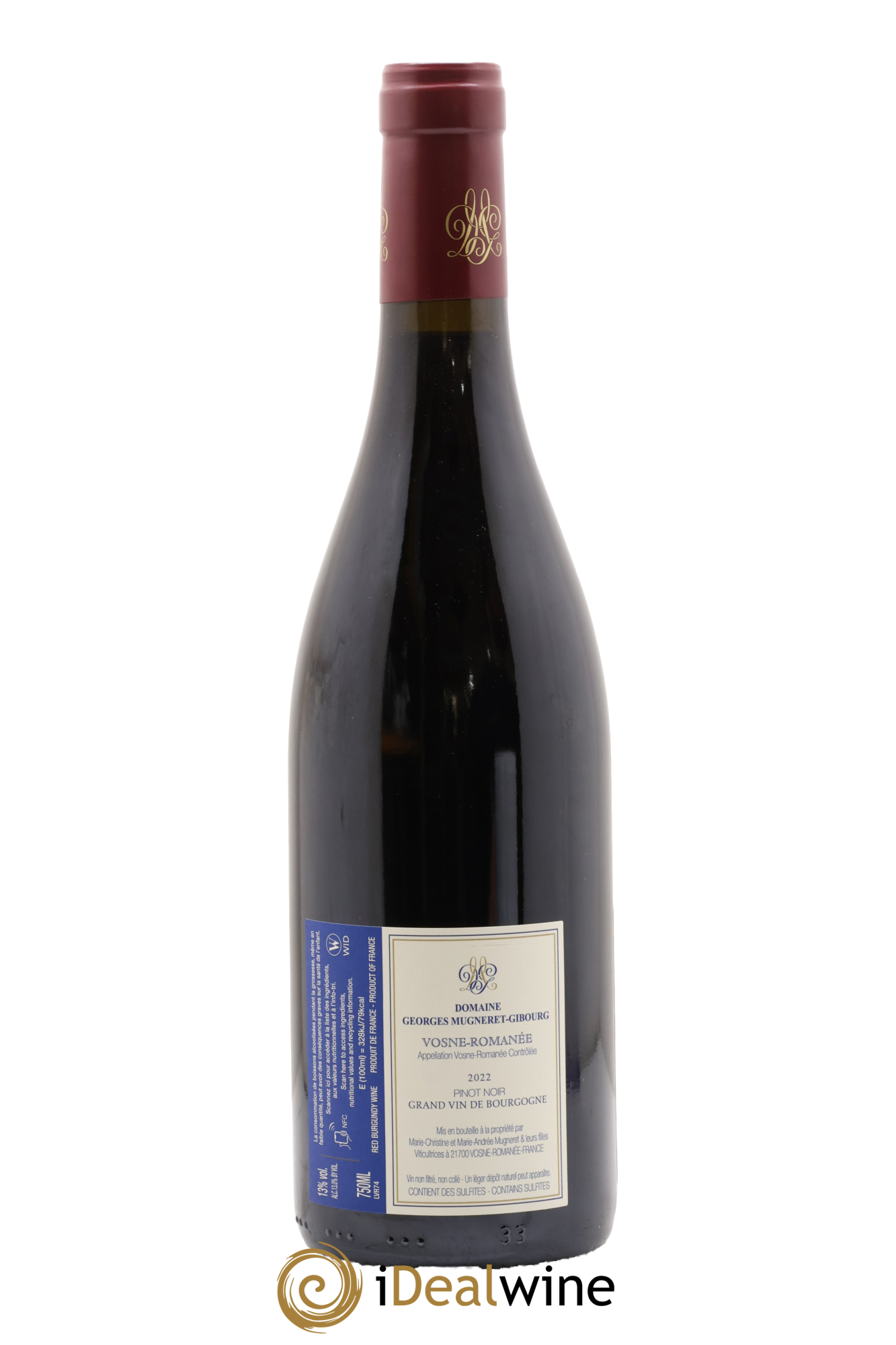 Vosne-Romanée Mugneret-Gibourg (Domaine) 2022 - Lot of 1 bottle - 1
