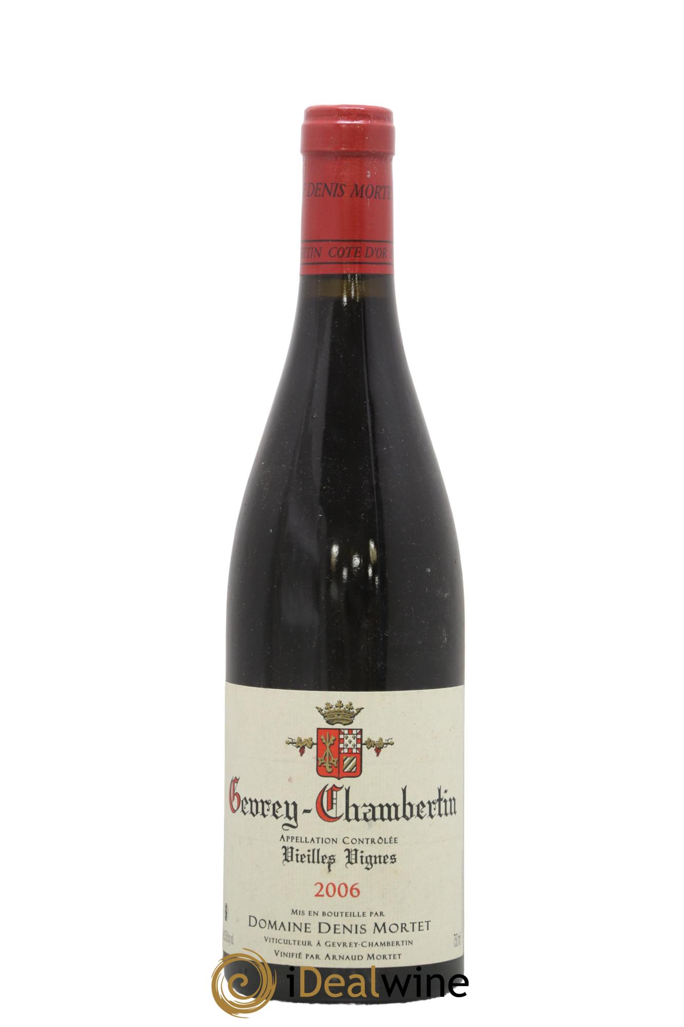 Gevrey-Chambertin Vieilles vignes Denis Mortet (Domaine) 2006 - Lot de 1 bouteille - 0