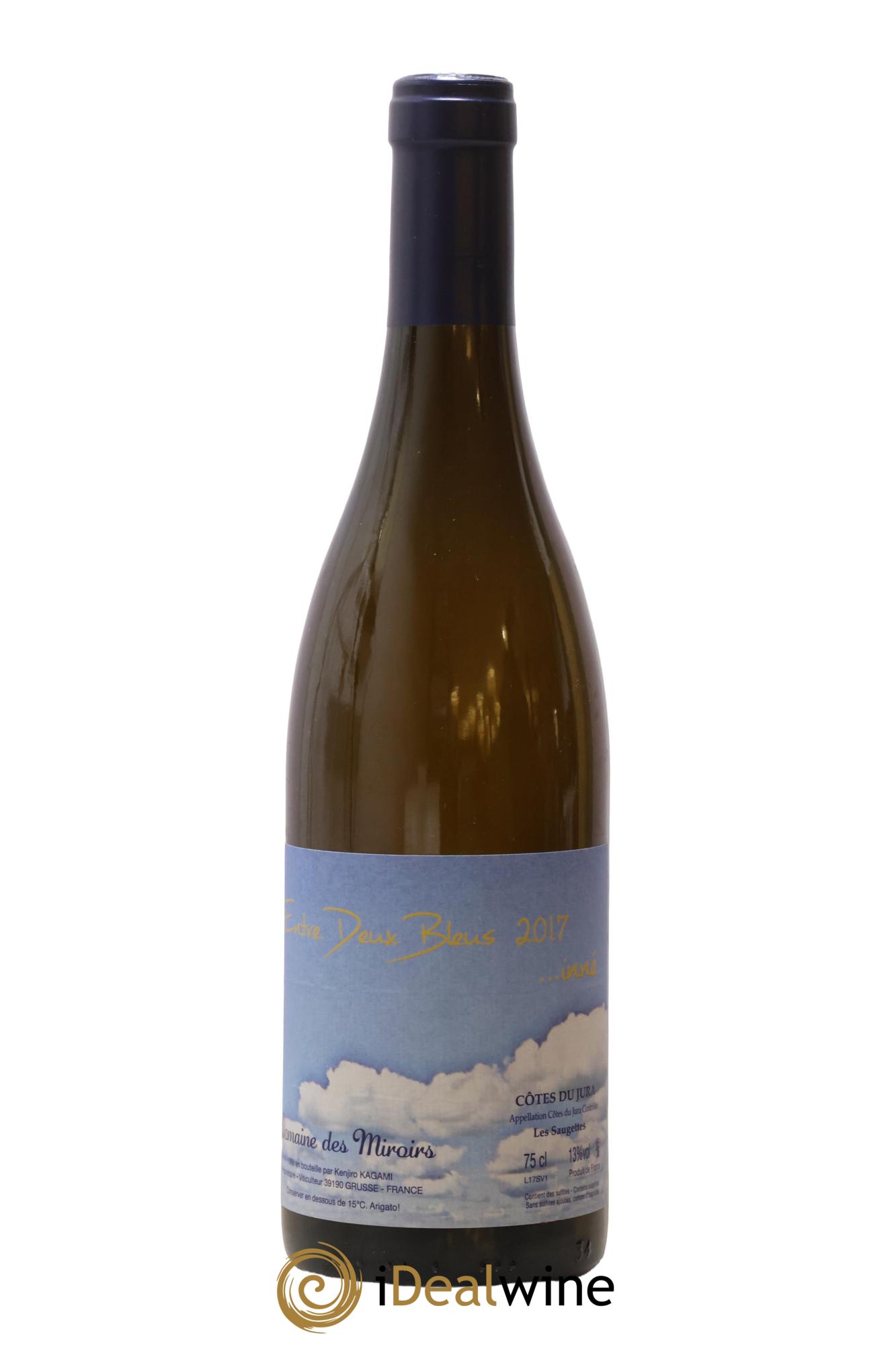 Vin de France Entre deux bleus Inné Kenjiro Kagami - Domaine des Miroirs 2017 - Lot de 1 bouteille - 0