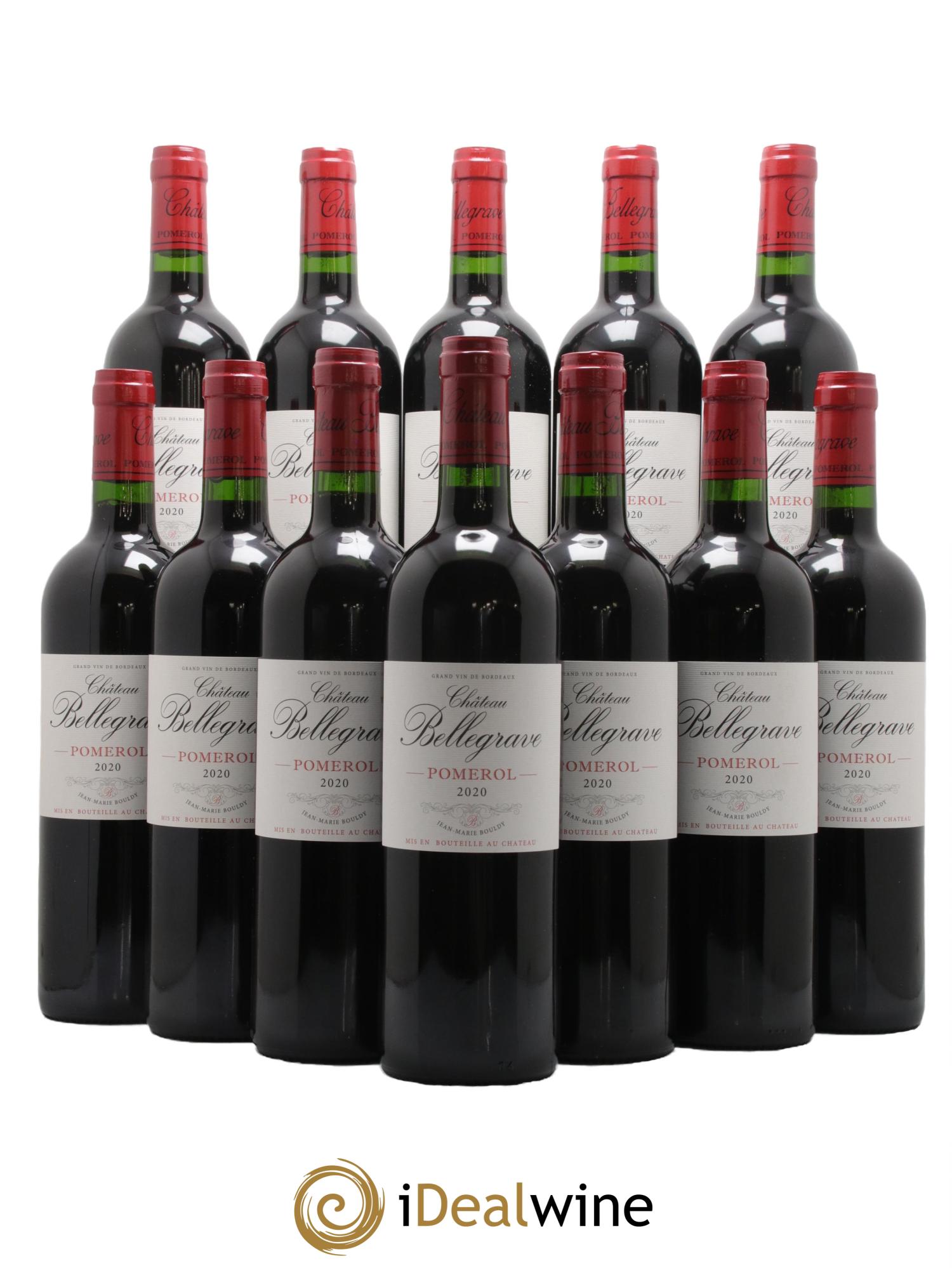 Château Bellegrave 2020 - Lot de 12 bouteilles - 0
