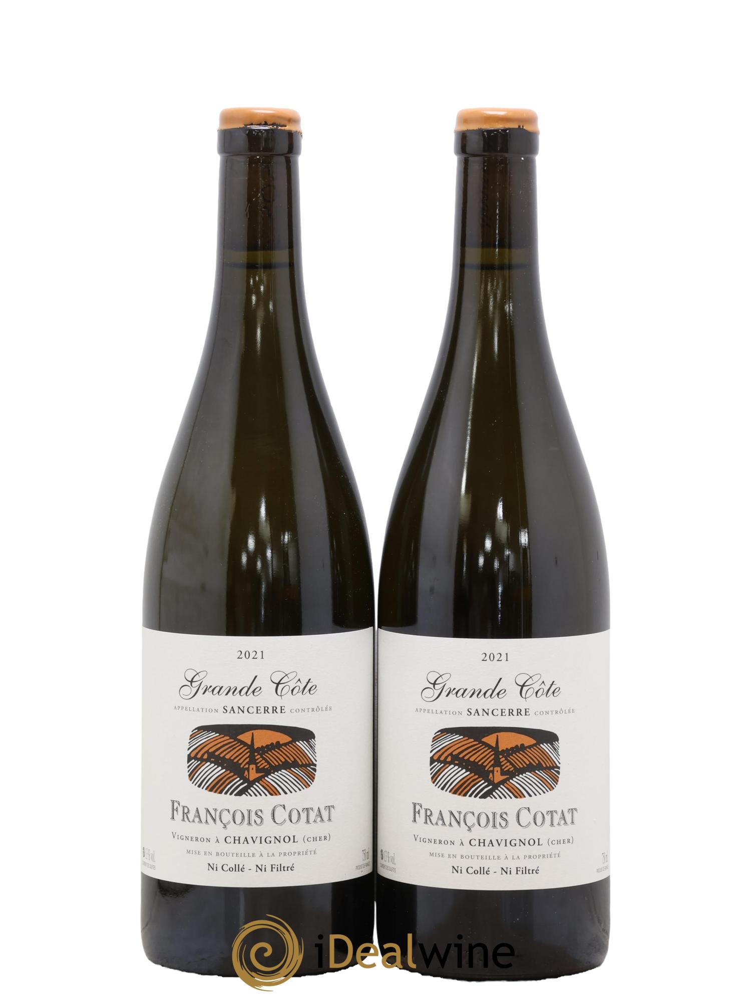 Sancerre La Grande Côte François Cotat 2021 - Lot of 2 bottles - 0