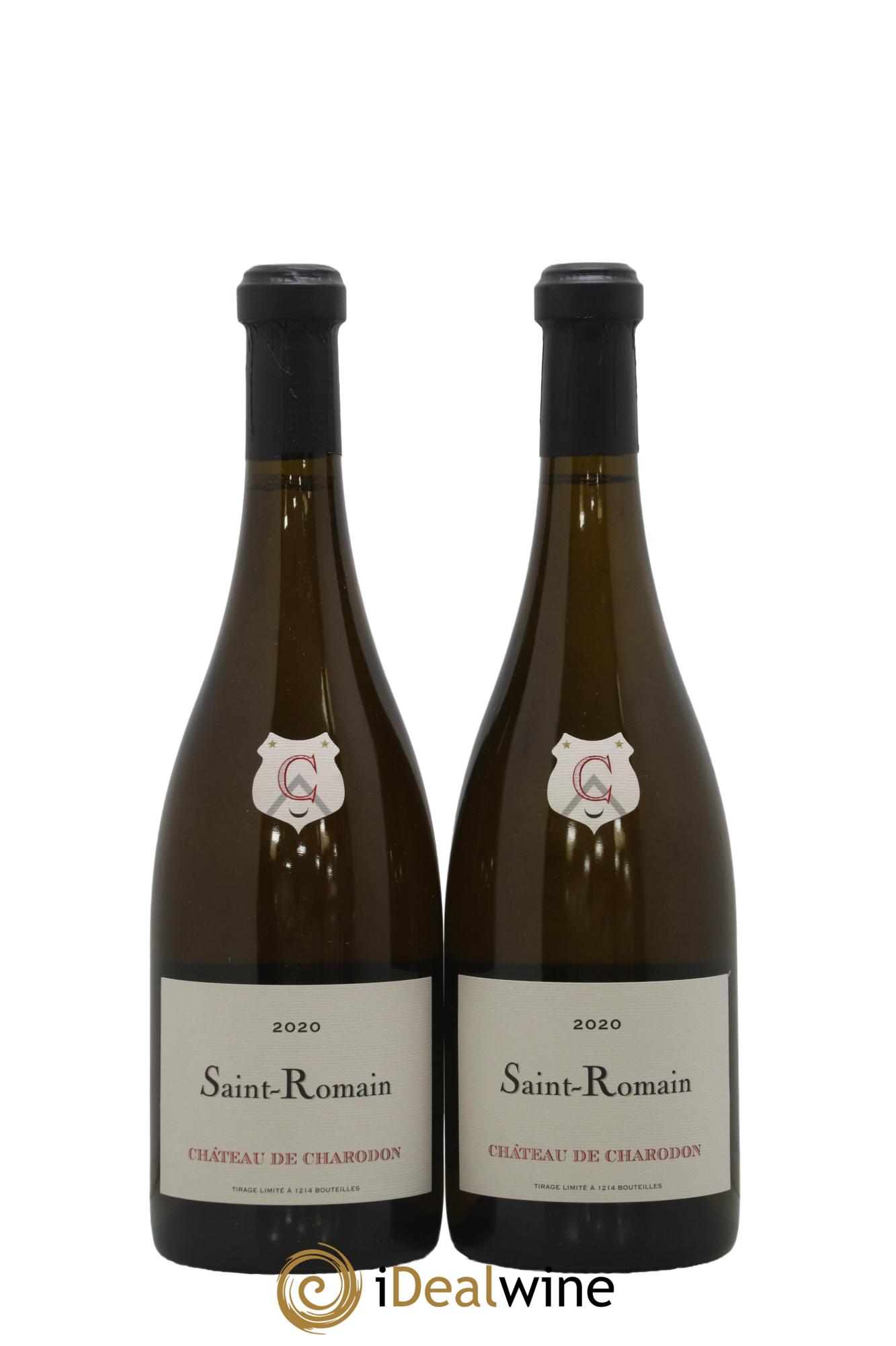 Saint-Romain Château Charodon 2020 - Lot de 2 bouteilles - 0