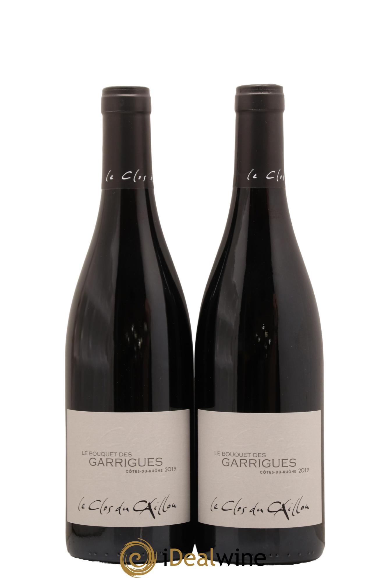 Côtes-du-Rhône Le Bouquet Des Garrigues Le Clos Caillou 2019 - Lot de 2 bouteilles - 0