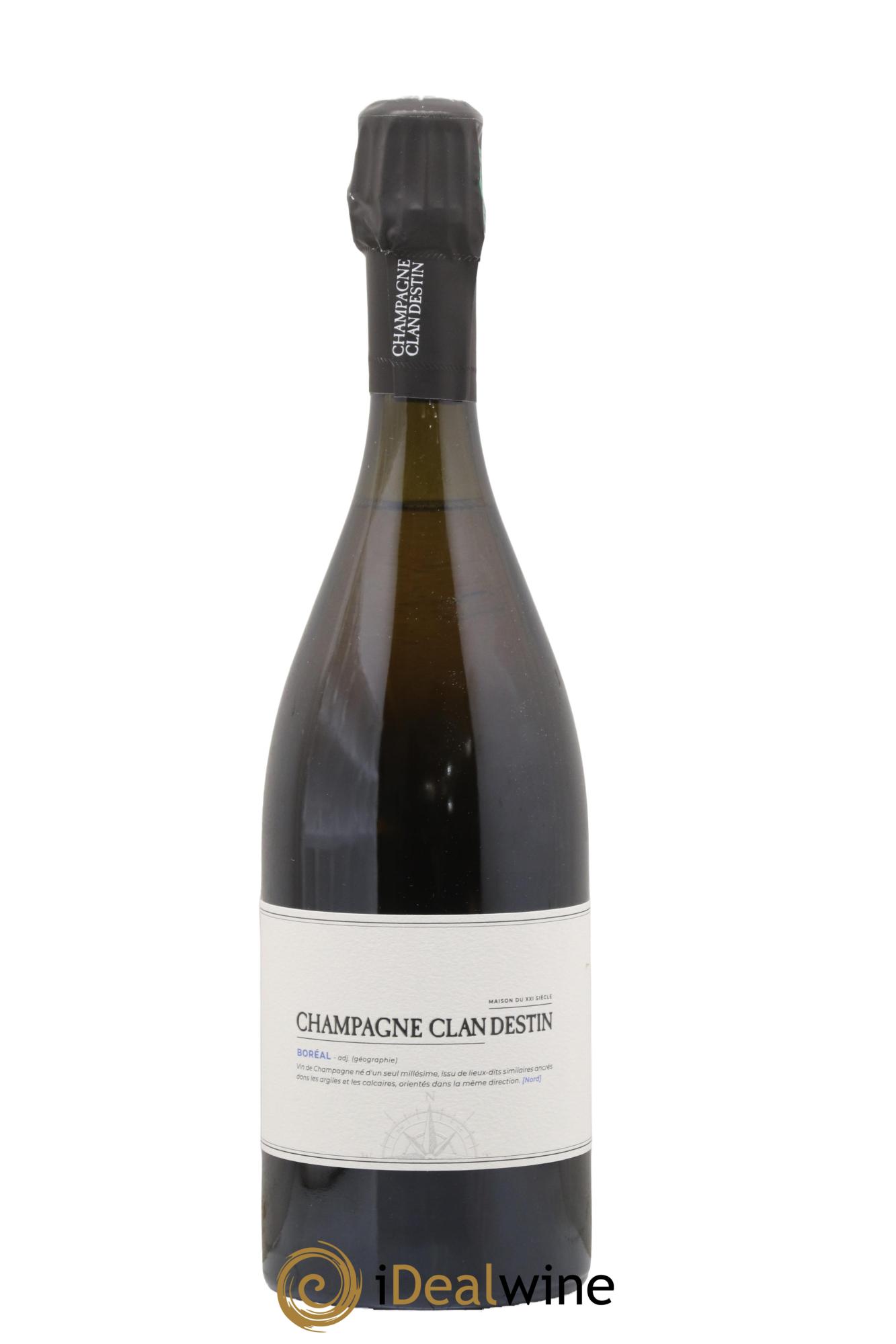Boréal Brut Nature Clandestin - Lot de 1 bouteille - 0