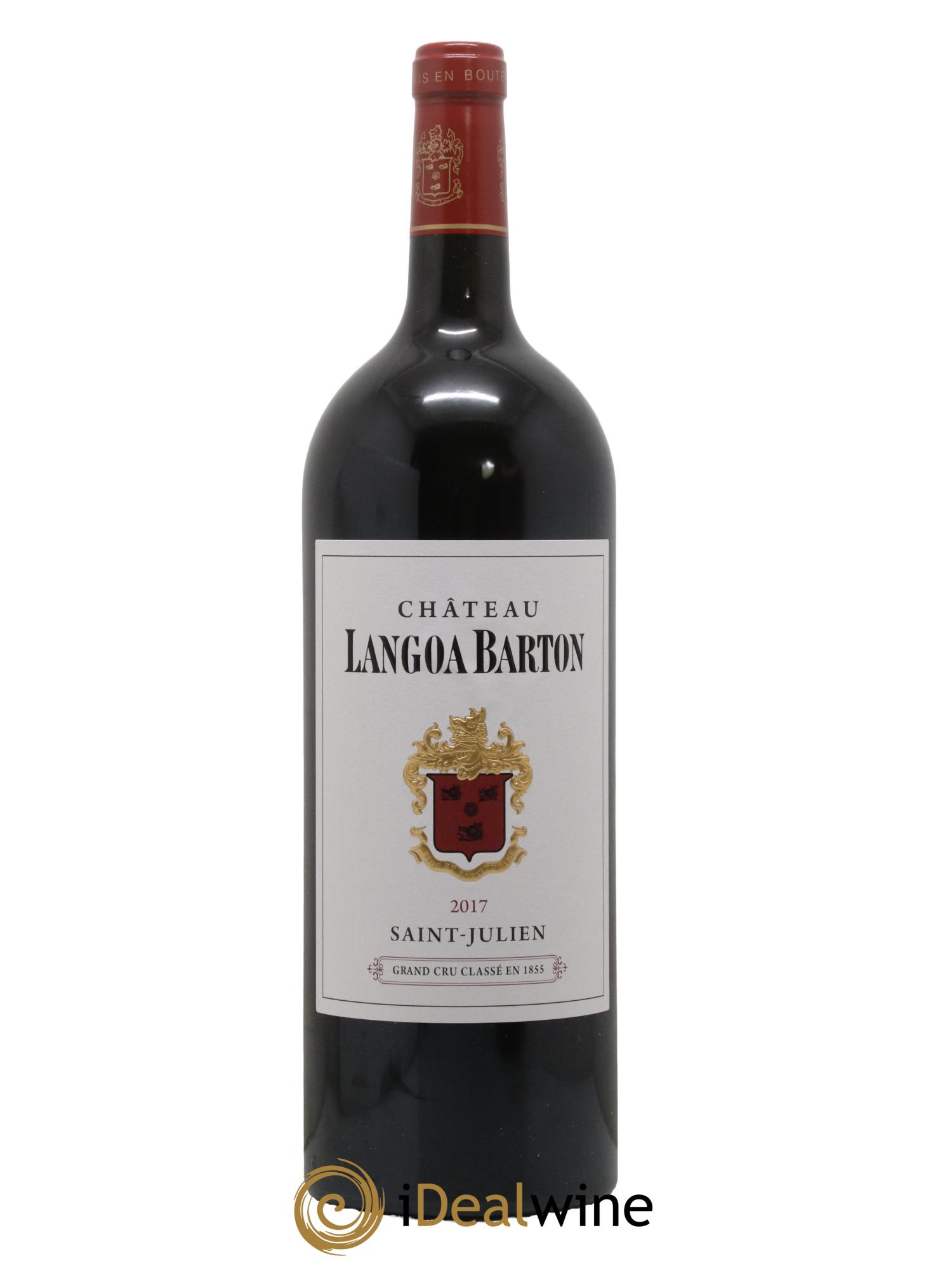 Château Langoa Barton 3ème Grand Cru Classé 2017 - Lot de 1 magnum - 0