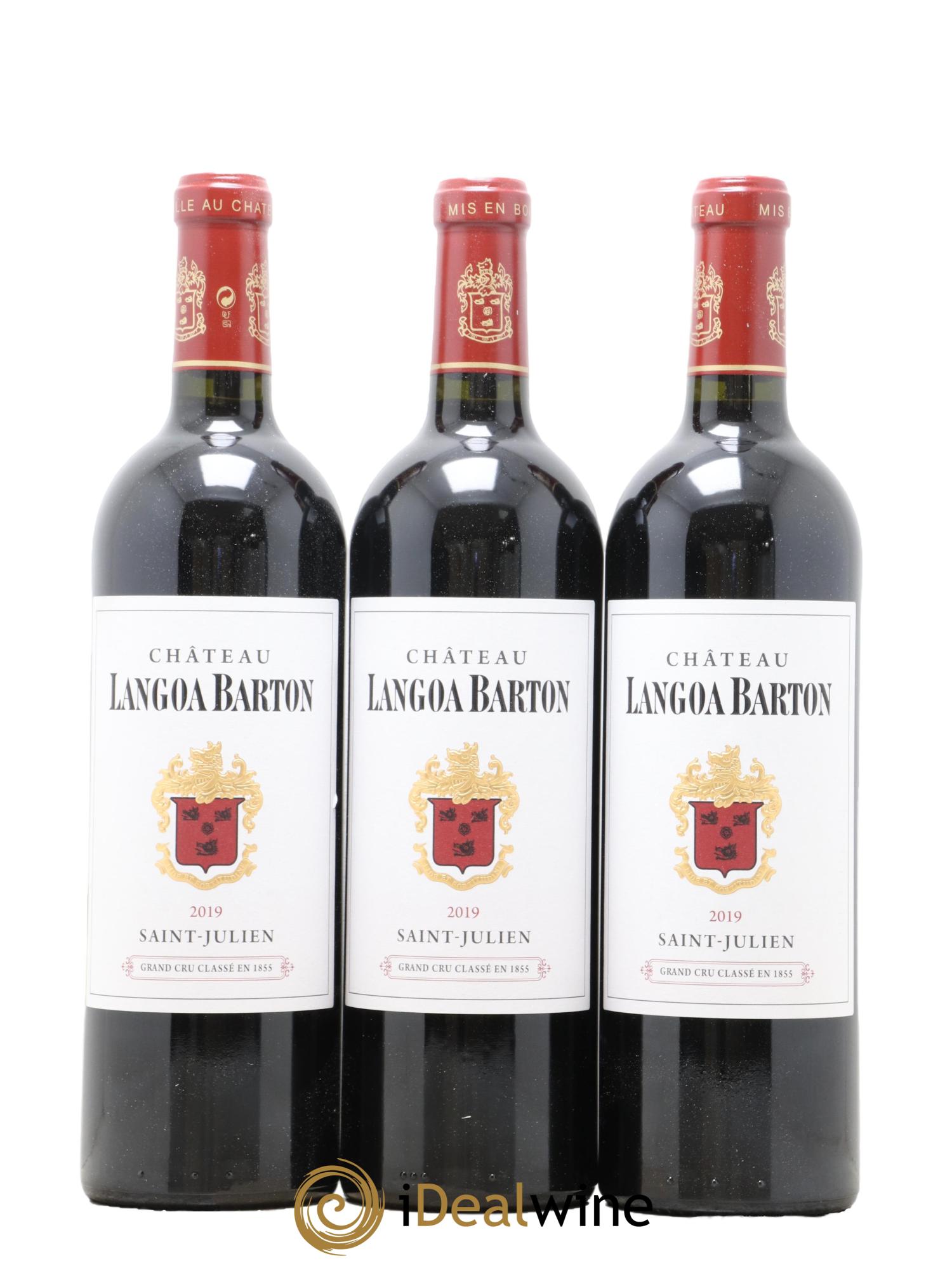 Château Langoa Barton 3ème Grand Cru Classé 2019 - Lot de 6 bouteilles - 2