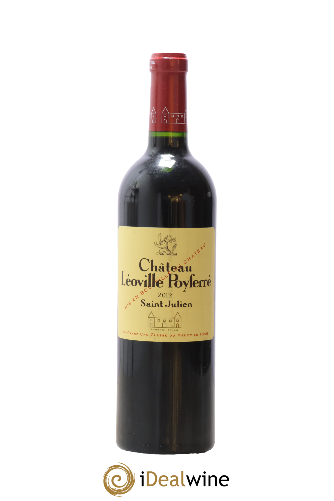 Château Léoville Poyferré 2ème Grand Cru Classé 2012 - Lot de 1 bouteille - 0