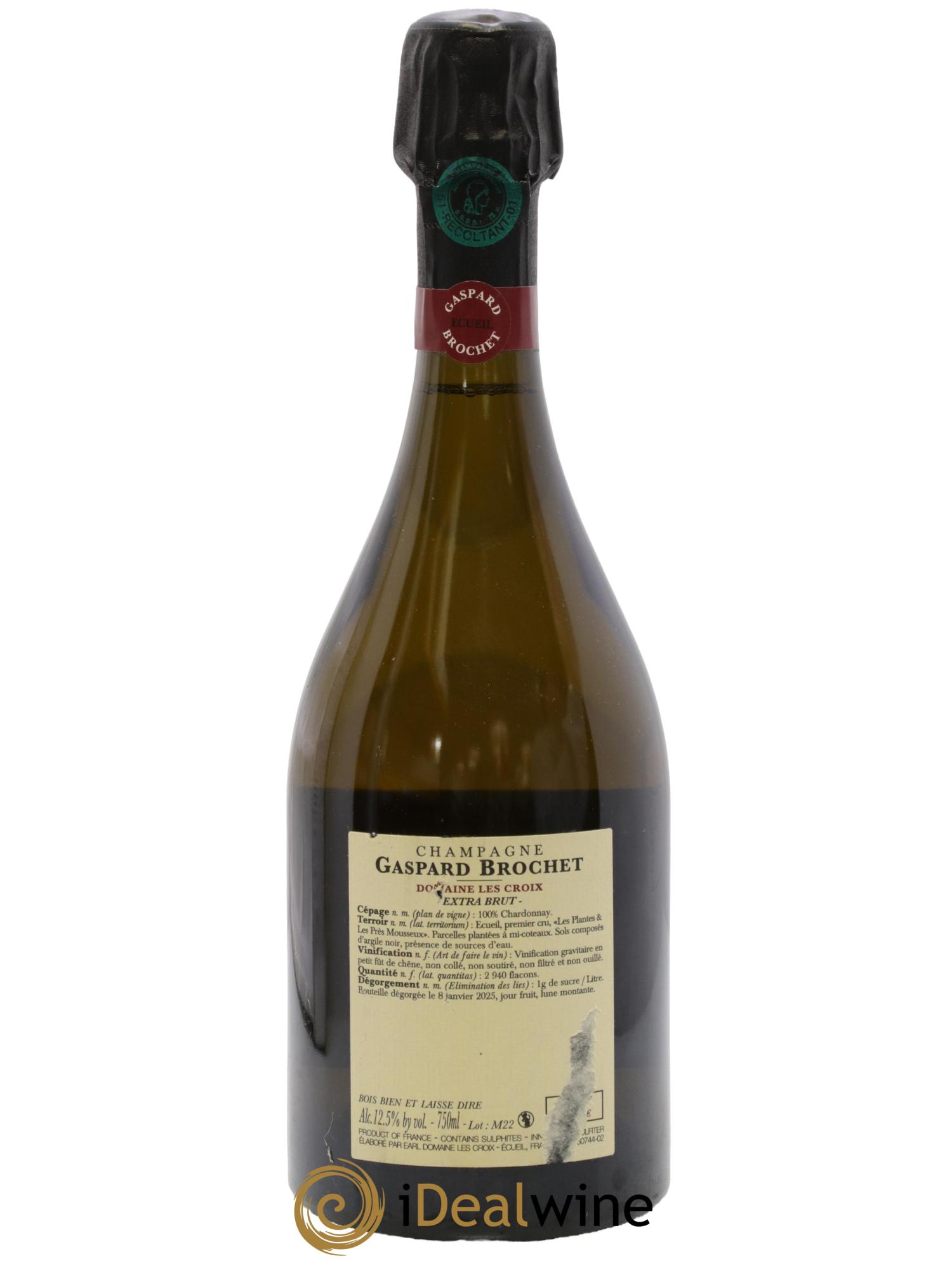 Champagne La Pie Gaspard Brochet Tome V - Posten von 1 Flasche - 1