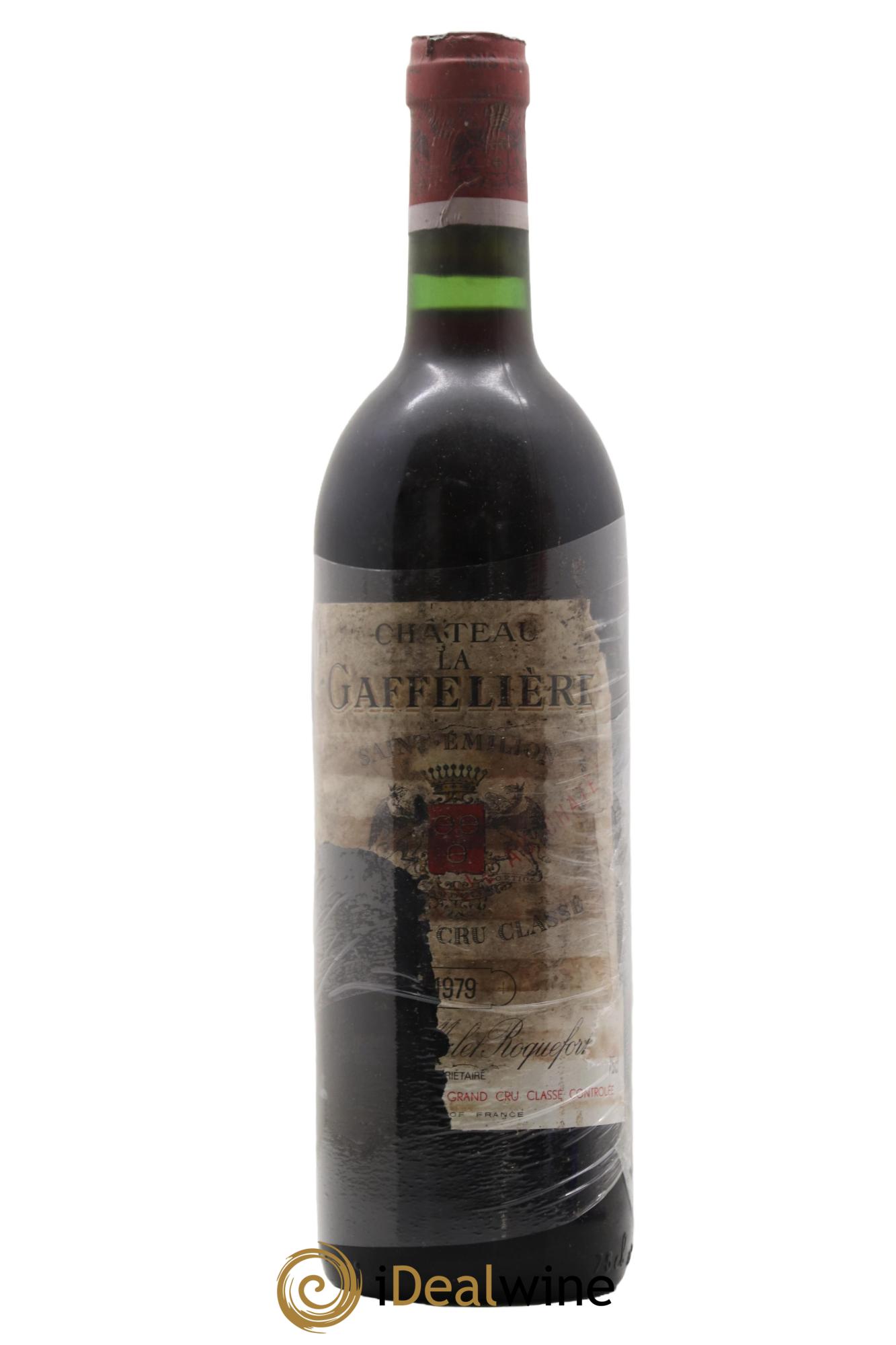 Château la Gaffelière 1er Grand Cru Classé B 1979 - Lot de 1 bouteille - 0
