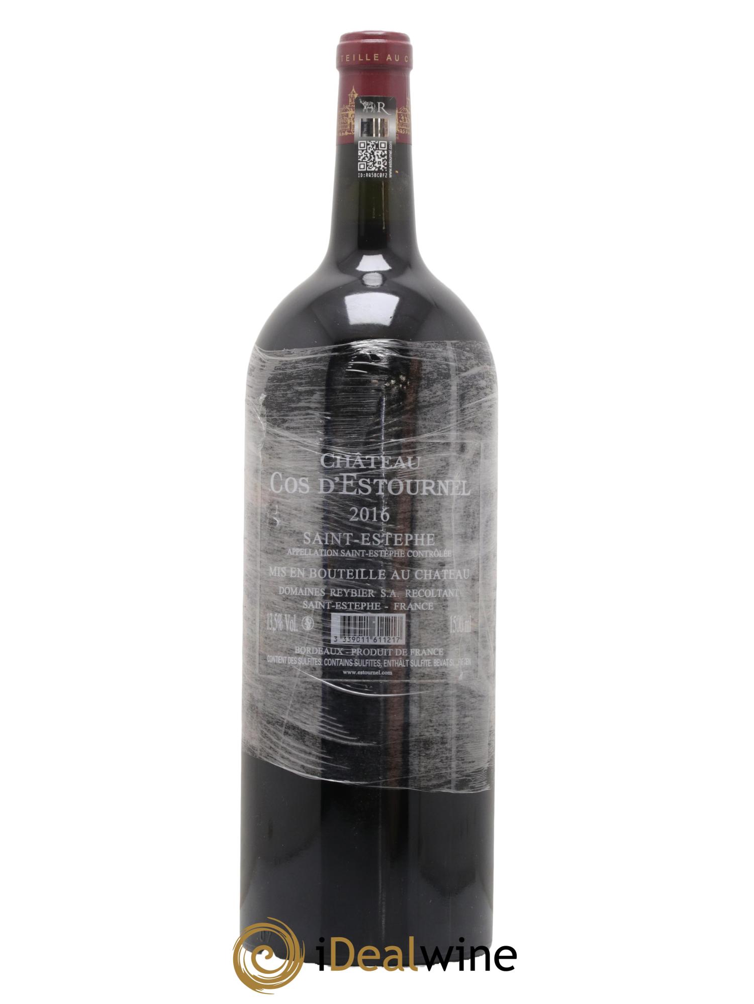 Cos d'Estournel 2ème Grand Cru Classé 2016 - Lot de 1 magnum - 1