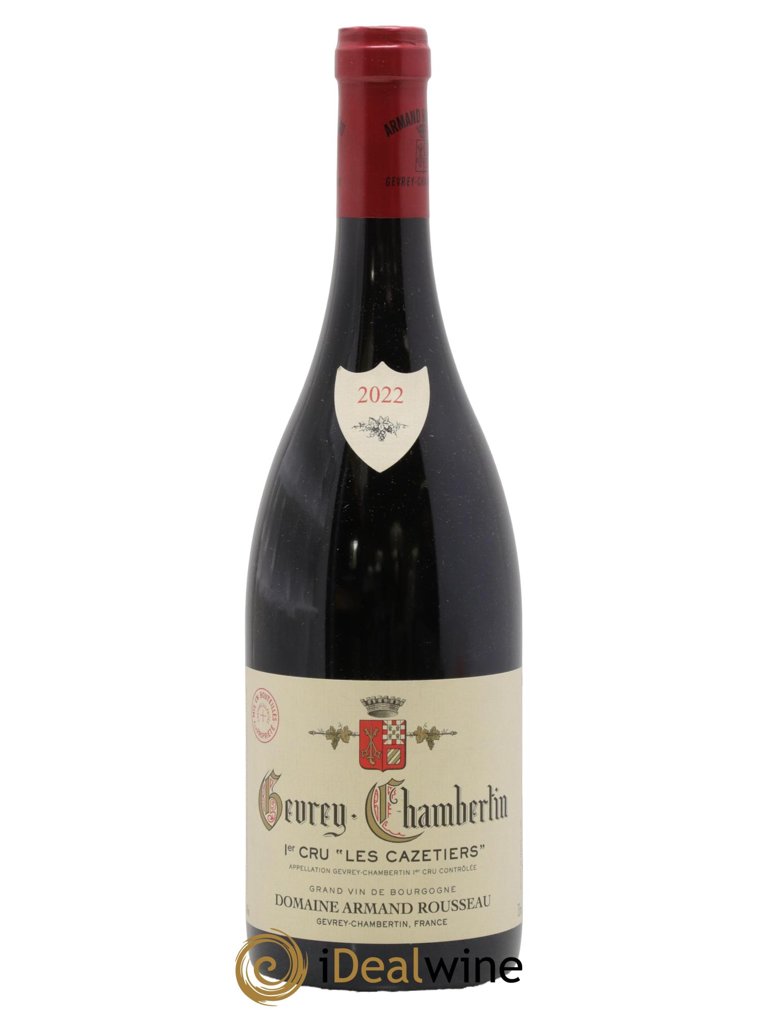 Gevrey-Chambertin 1er Cru Les Cazetiers Armand Rousseau (Domaine) 2022 - Lotto di 1 bottiglia - 0