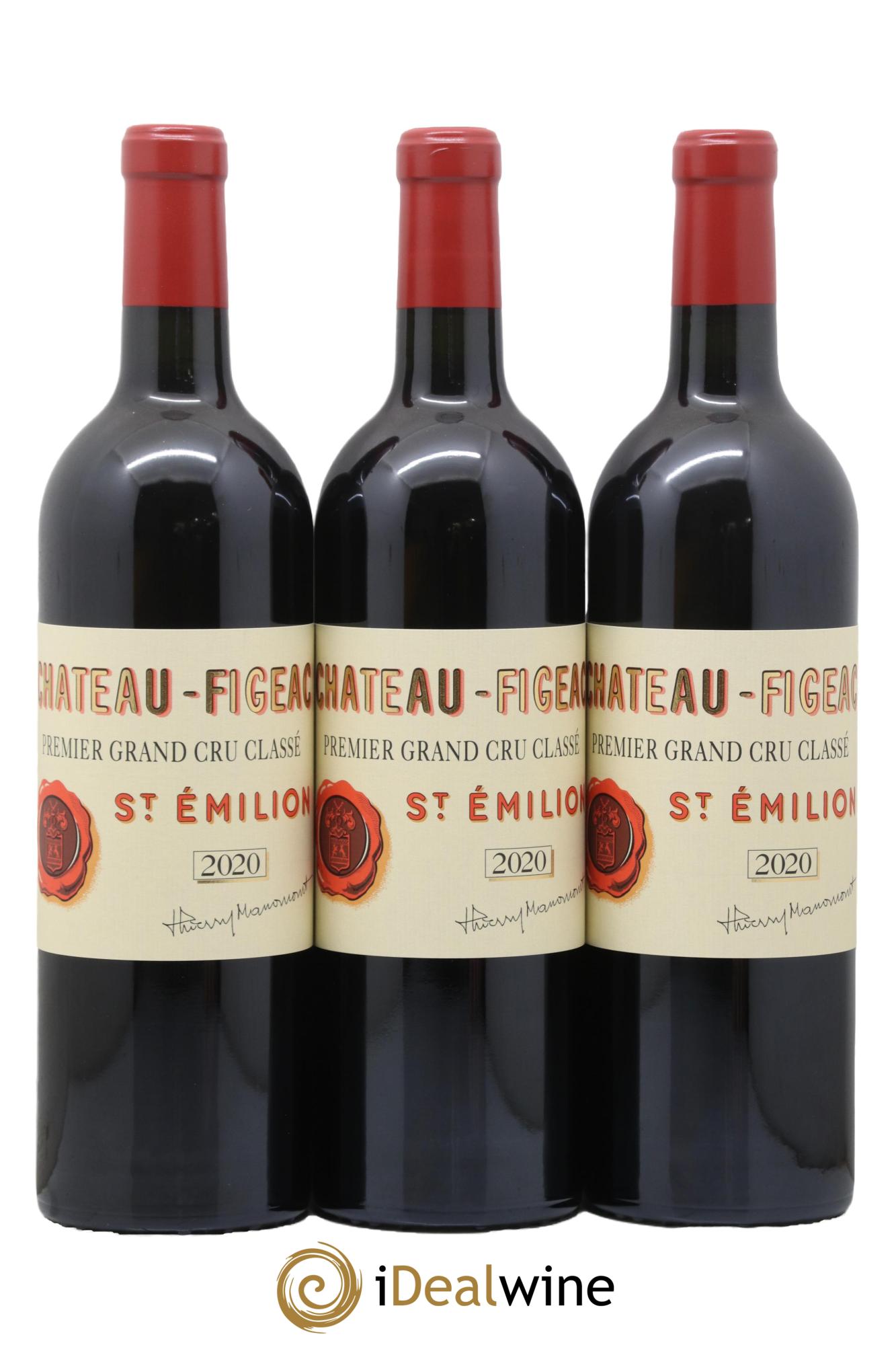 Château Figeac 1er Grand Cru Classé A 2020 - Lot de 6 bouteilles - 1