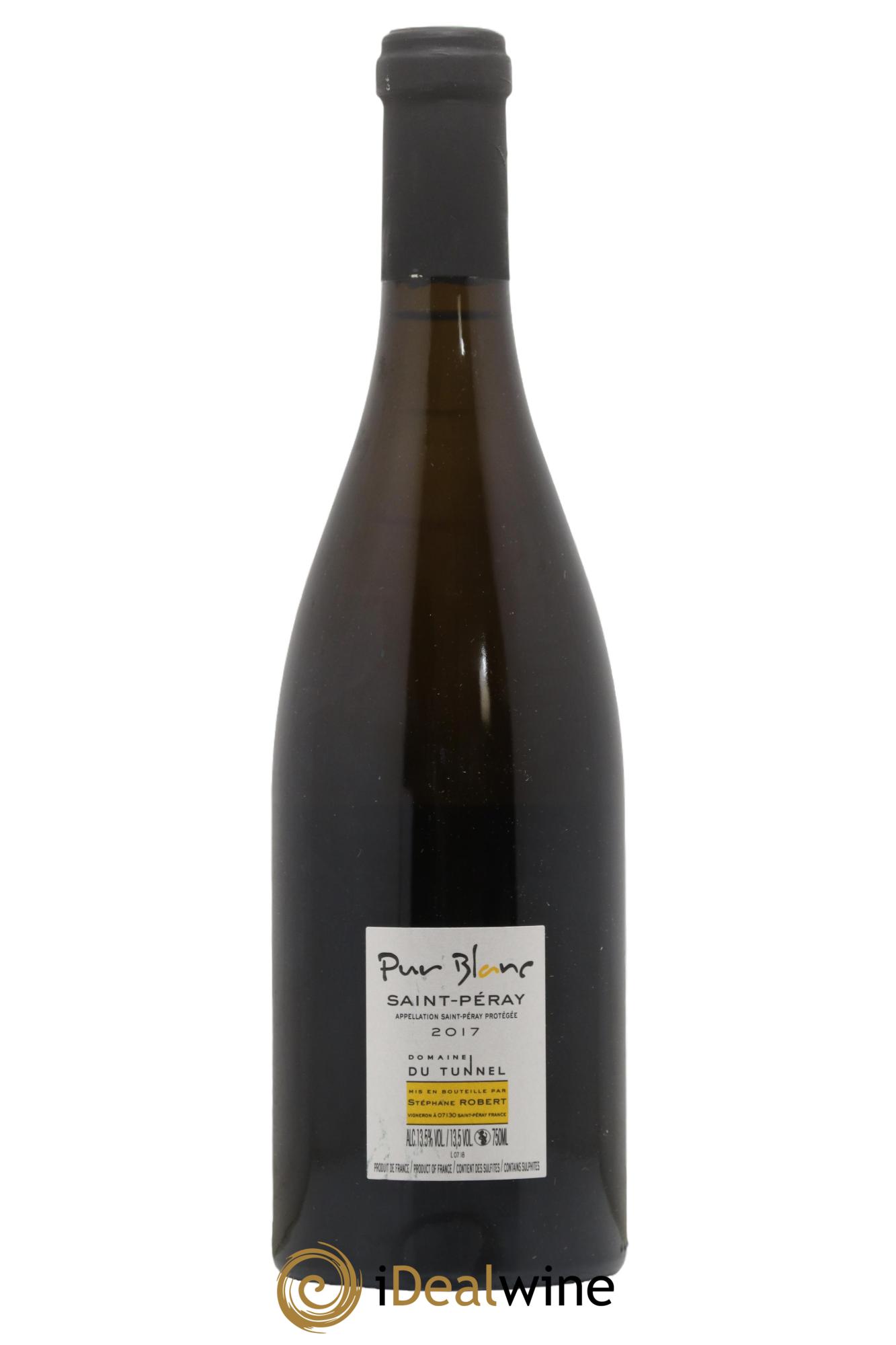 Saint-Péray Pur Blanc Tunnel (Domaine du) 2017 - Lot de 1 bouteille - 1