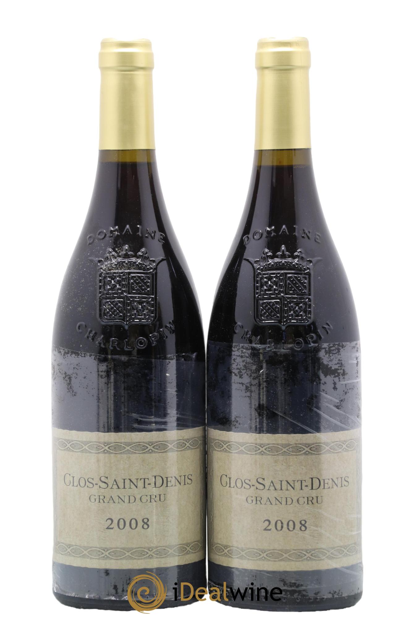 Clos Saint-Denis Grand Cru Charlopin-Parizot 2008 - Lot de 2 bouteilles - 0