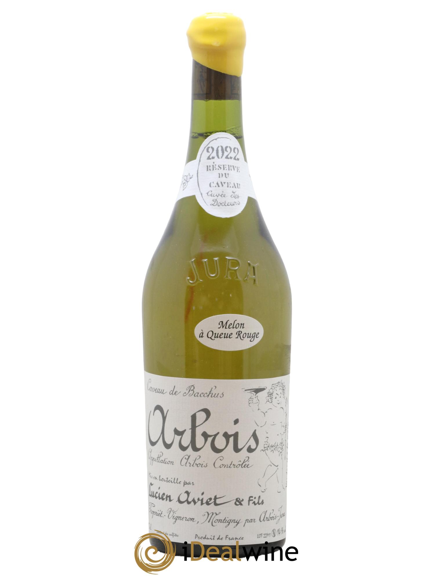 Arbois Melon à Queue Rouge Cuvée des Docteurs Lucien Aviet (Domaine) 2022 - Lot de 1 bouteille - 0
