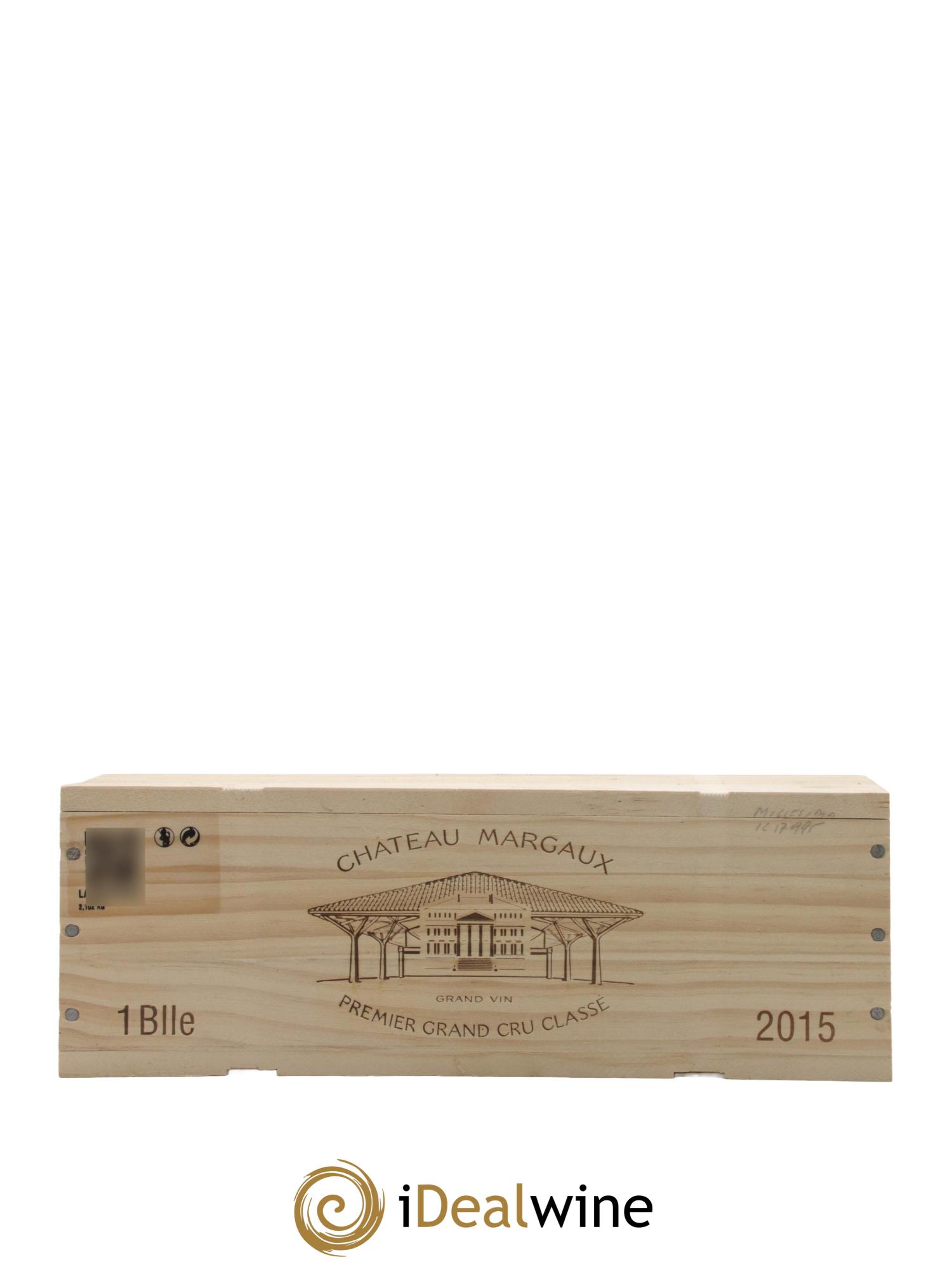 Château Margaux 1er Grand Cru Classé 2015 - Lotto di 1 bottiglia - 3