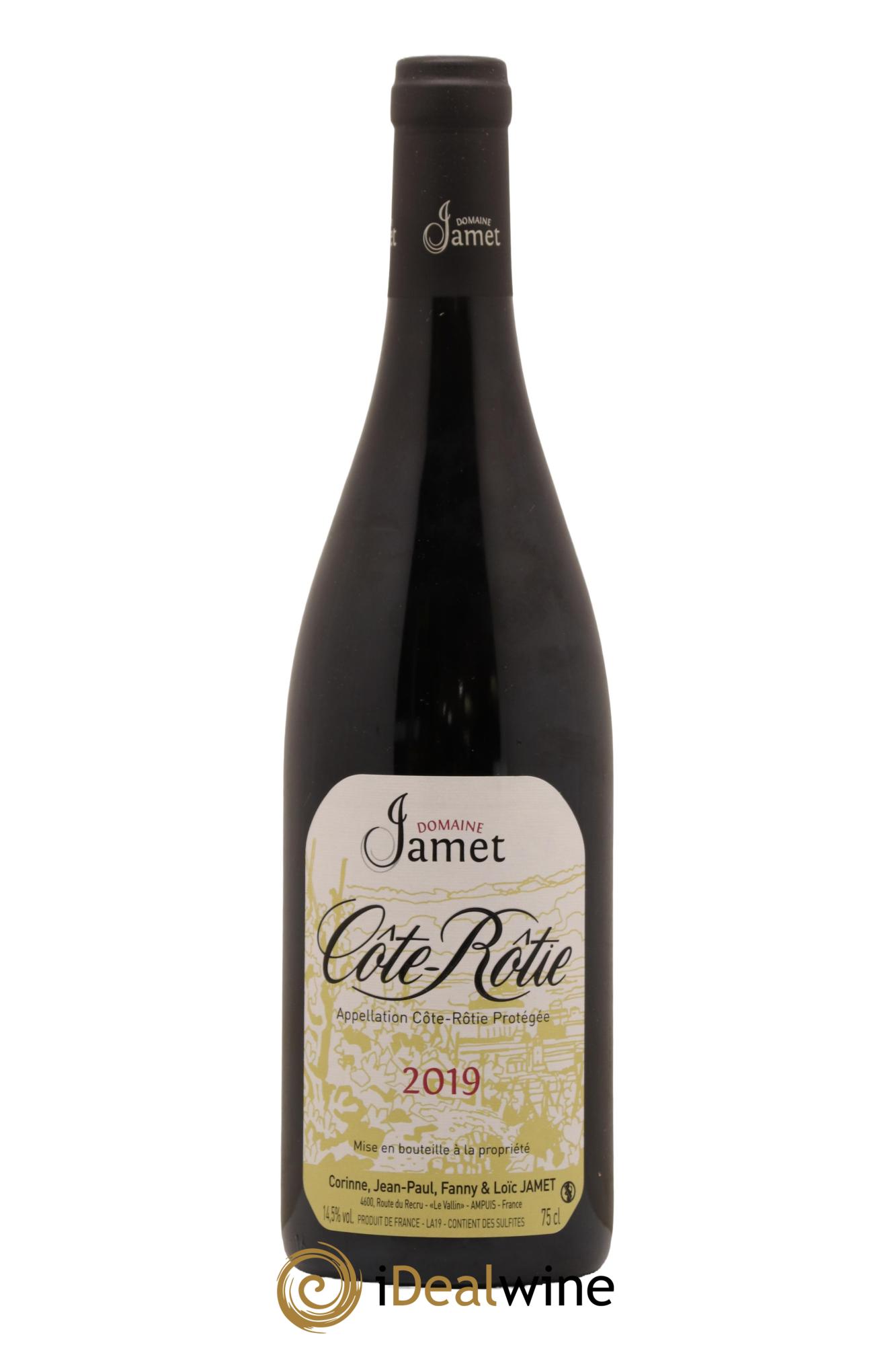 Côte-Rôtie Jamet (Domaine) 2019 - Lot de 1 bouteille - 0