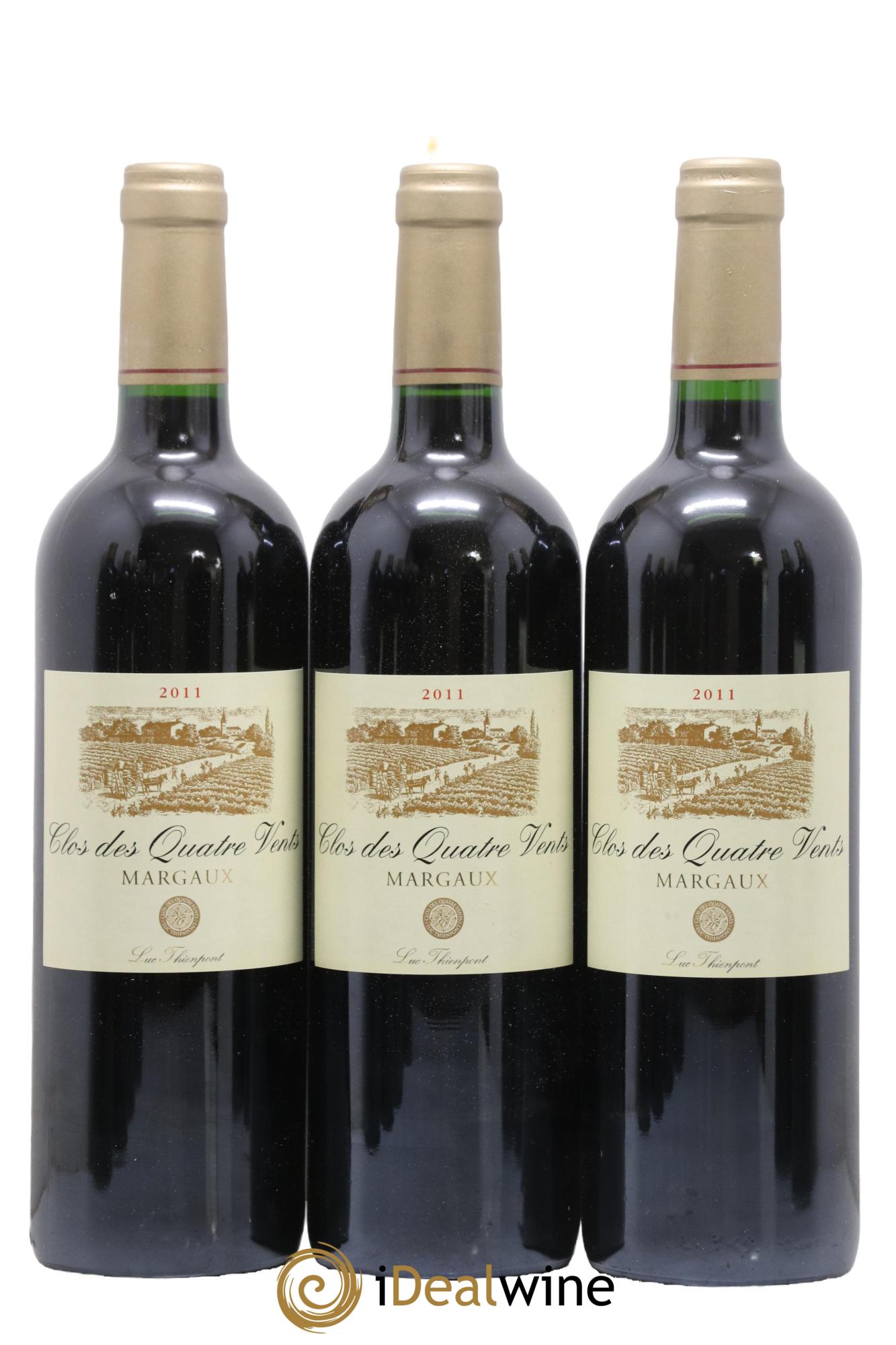 Clos des Quatre Vents 2011 - Lot de 12 bouteilles - 2