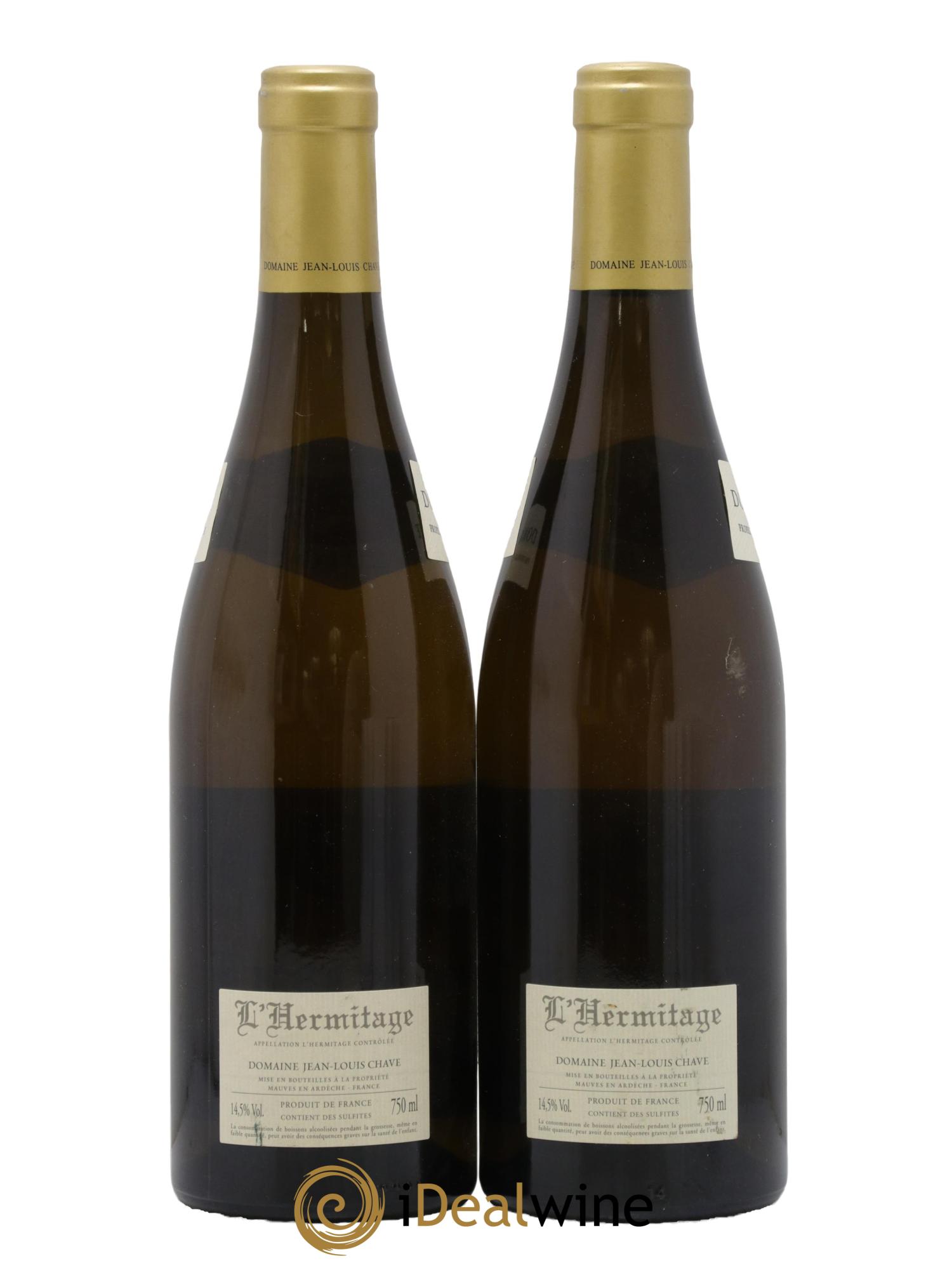 Hermitage Jean-Louis Chave 2010 - Lot of 2 bottles - 1