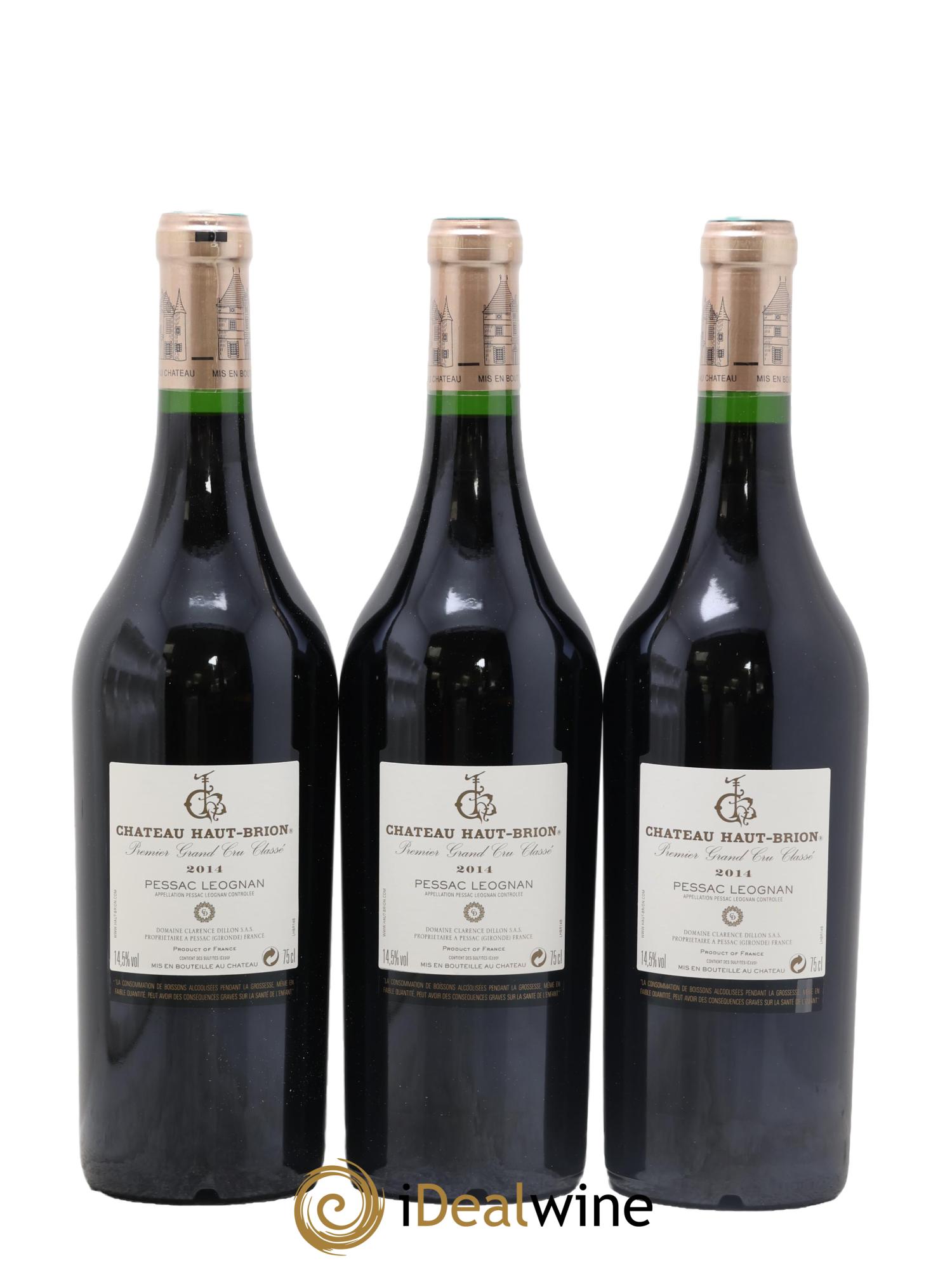 Château Haut Brion 1er Grand Cru Classé 2014 - Lotto di 6 bottiglie - 4