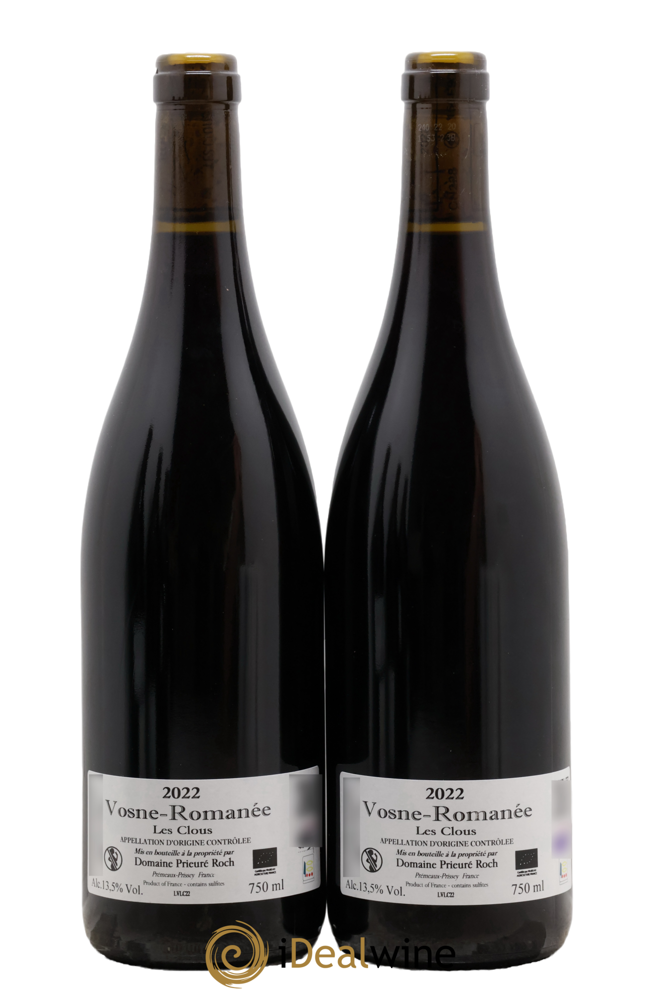 Vosne-Romanée GFV Saint Vincent Les Clous De Vosne Prieuré Roch 2022 - Posten von 2 Flaschen - 1