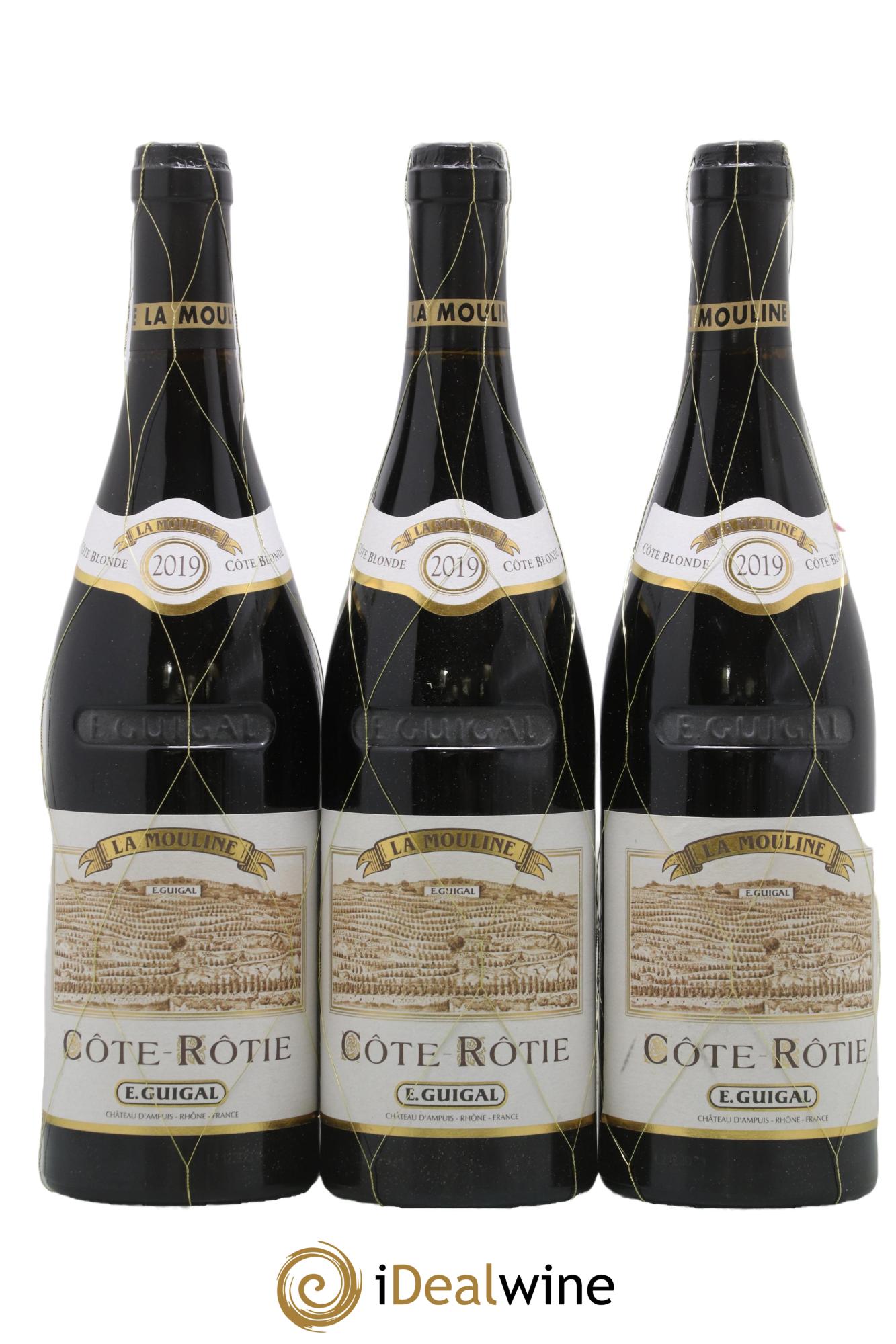 Côte-Rôtie La Mouline Guigal 2019 - Lotto di 3 bottiglie - 0