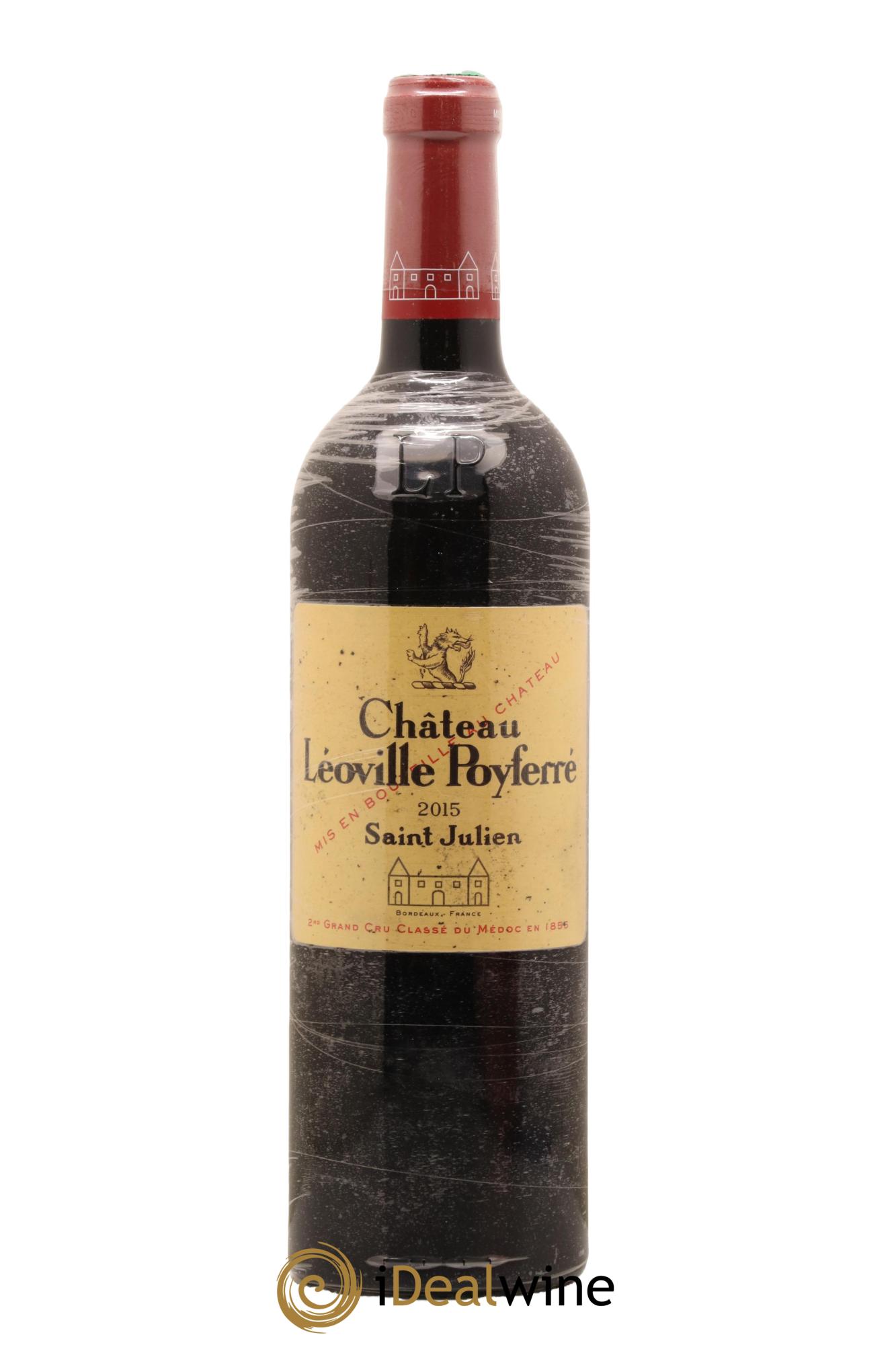 Château Léoville Poyferré 2ème Grand Cru Classé 2015 - Lot de 1 bouteille - 0