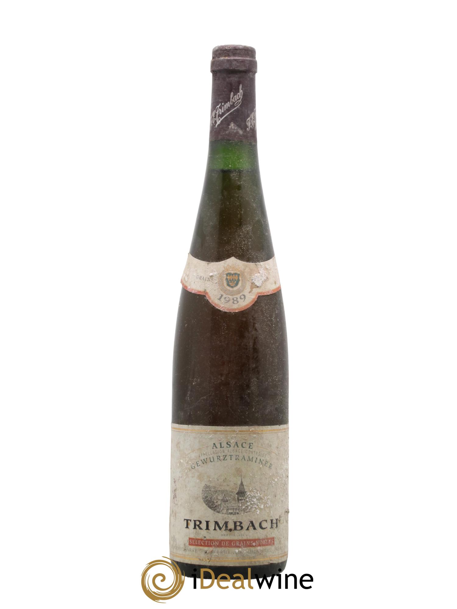 Alsace Gewurztraminer Sélection de Grains Nobles Trimbach (Domaine) 1989 - Lotto di 1 bottiglia - 0