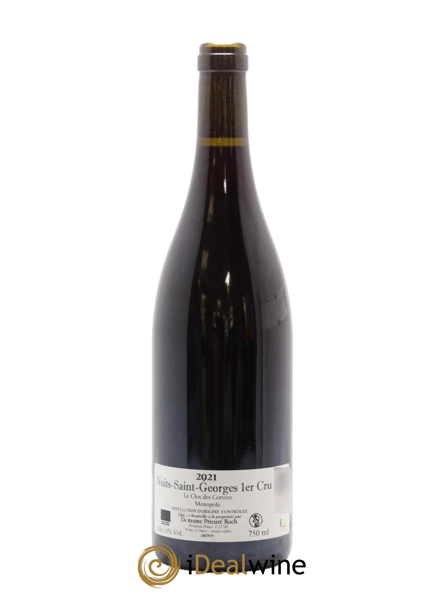 Nuits-Saint-Georges 1er Cru Le Clos des Corvées Prieuré Roch Vieilles Vignes 2021 - Lotto di 1 bottiglia - 1